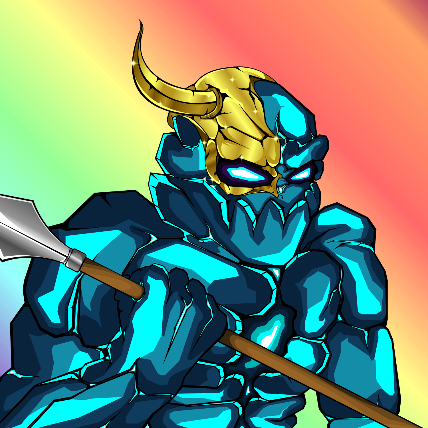 KRAX THE ALGOLEM 1217 NFT on Algorand