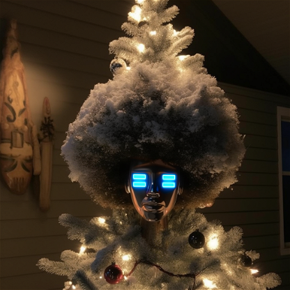 Afro-Christmas Future Tree