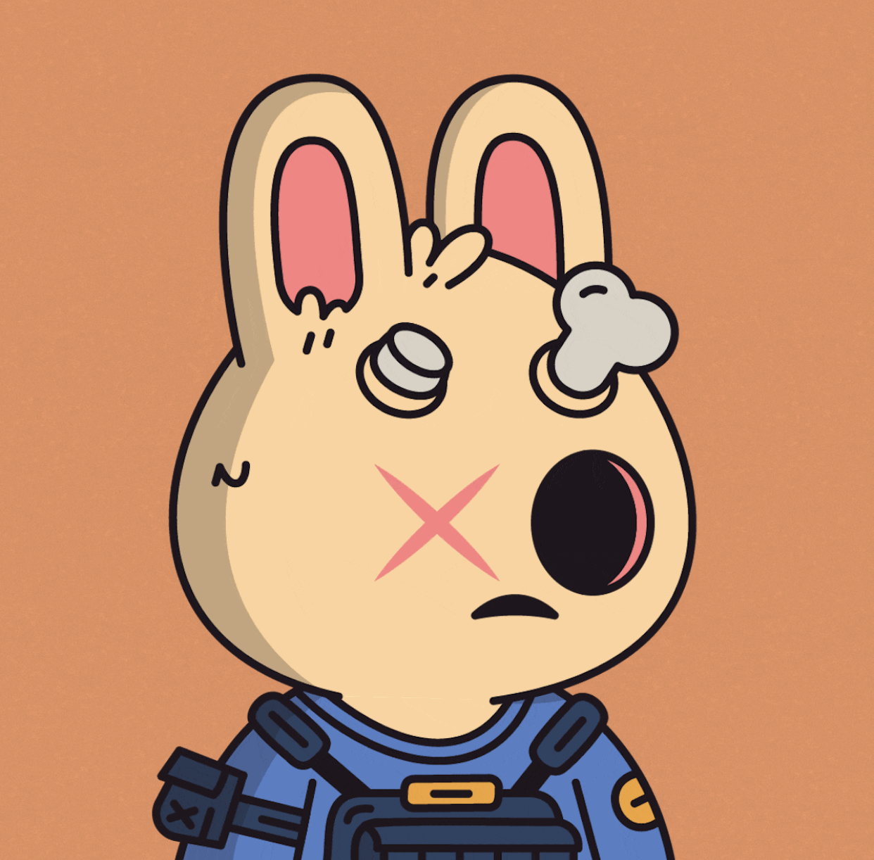 Degenbunny #10 NFT on Algorand