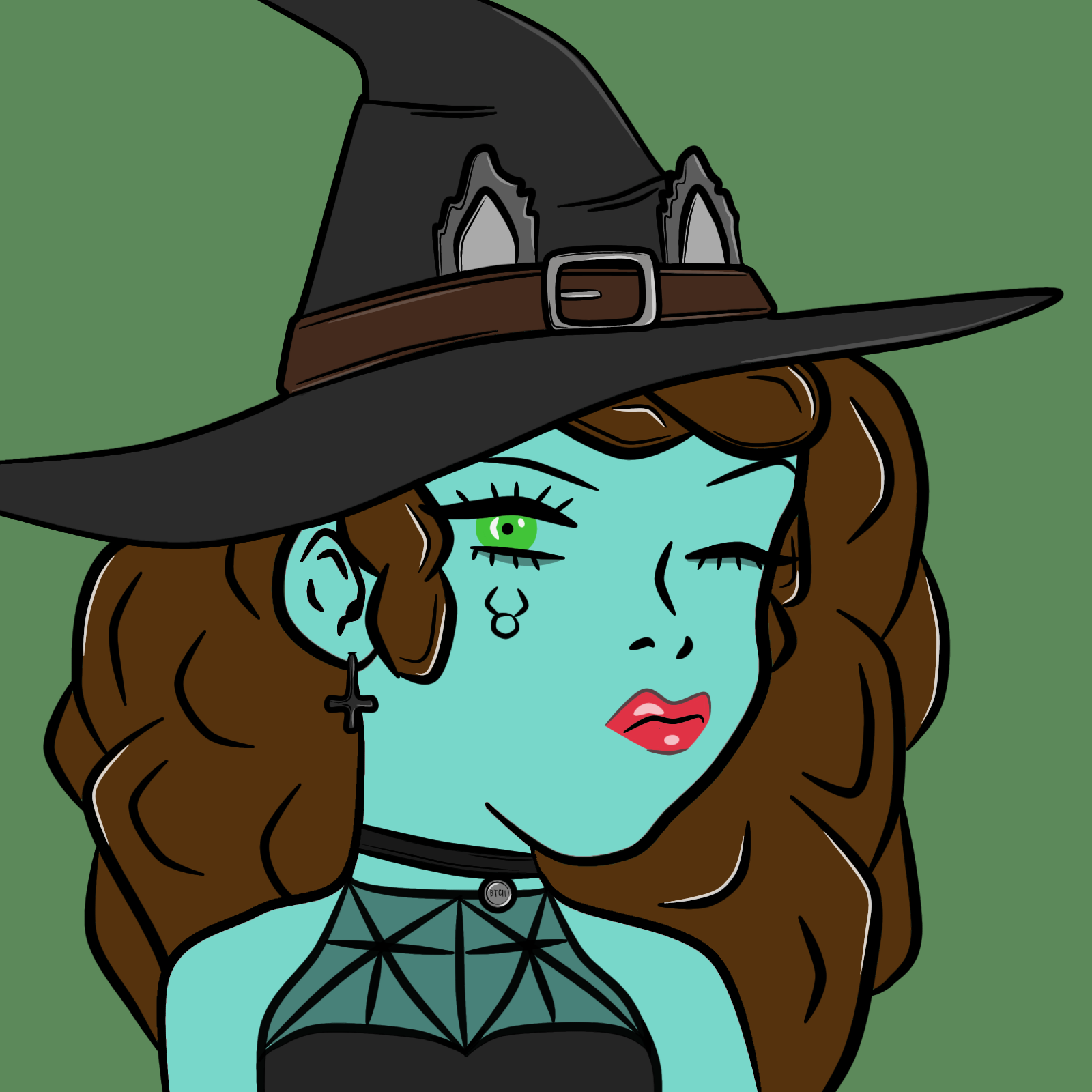 Nasty Bwitch #162 NFT on Algorand