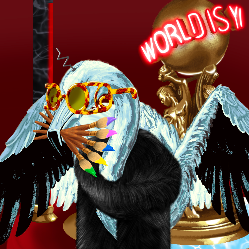 Rly Rly Rich Flamingo #08 NFT on Algorand