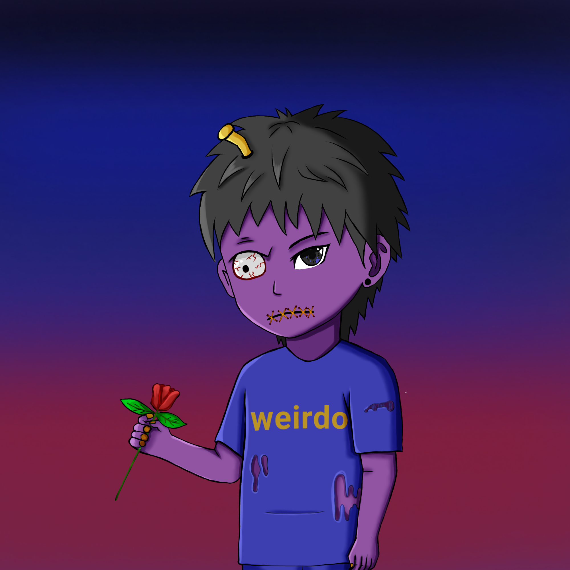 Leo #063 Weirdo NFT on Algorand