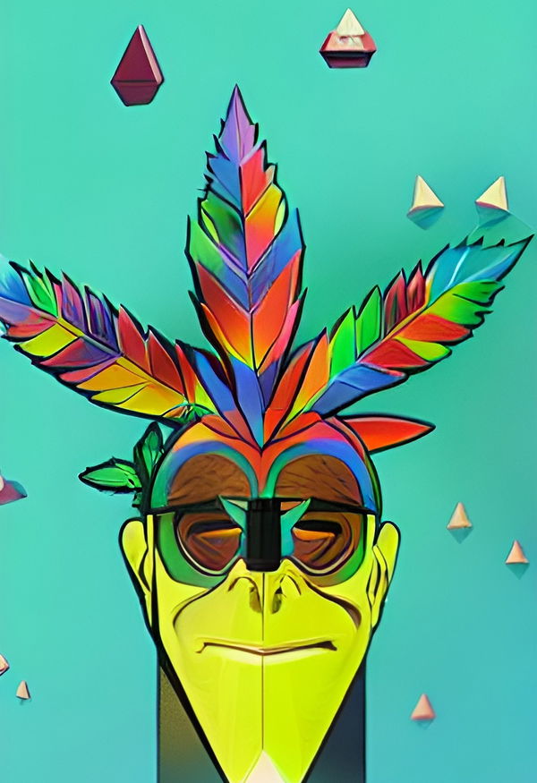 An image of AI Pothead #4