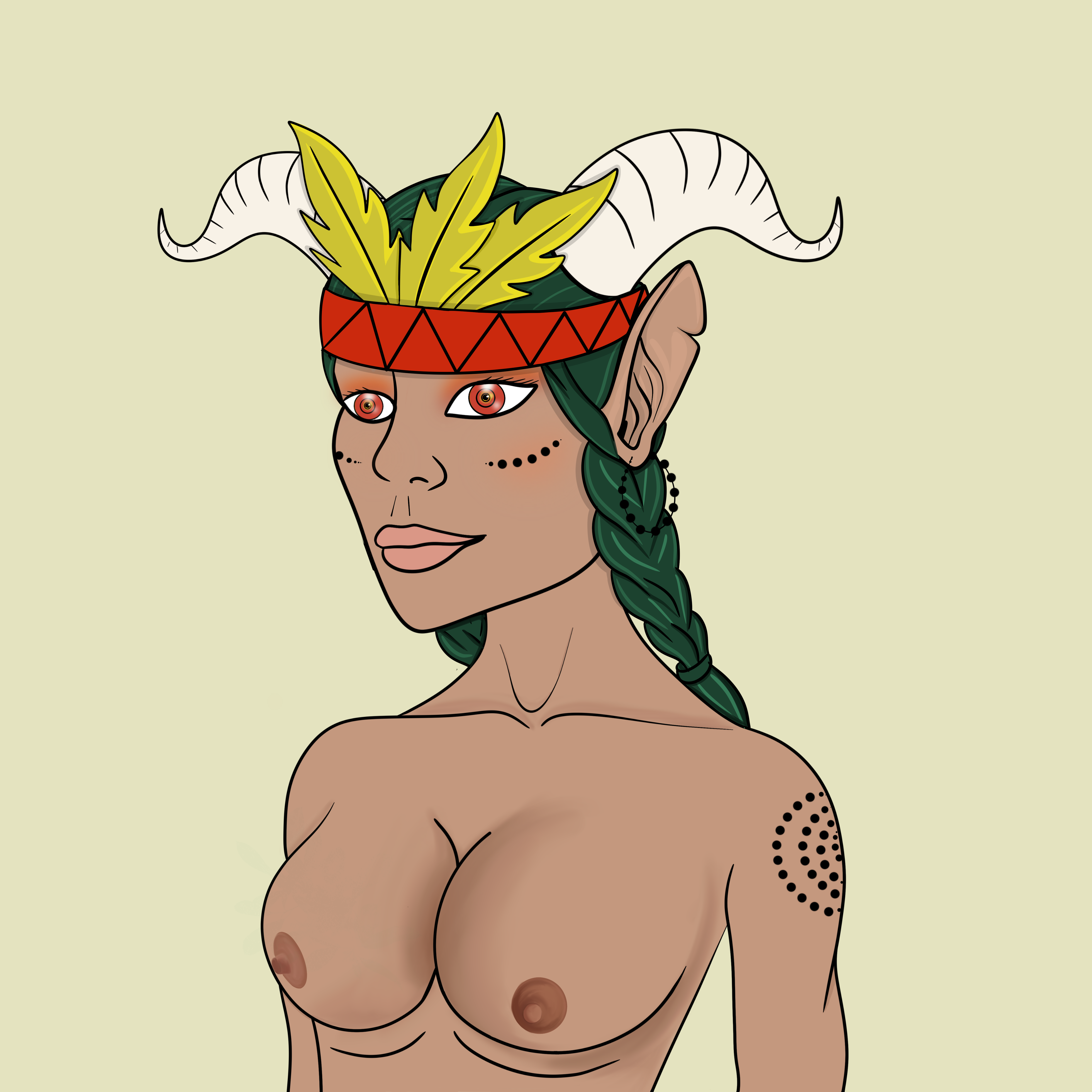 Lady Algoblin #024 NFT on Algorand