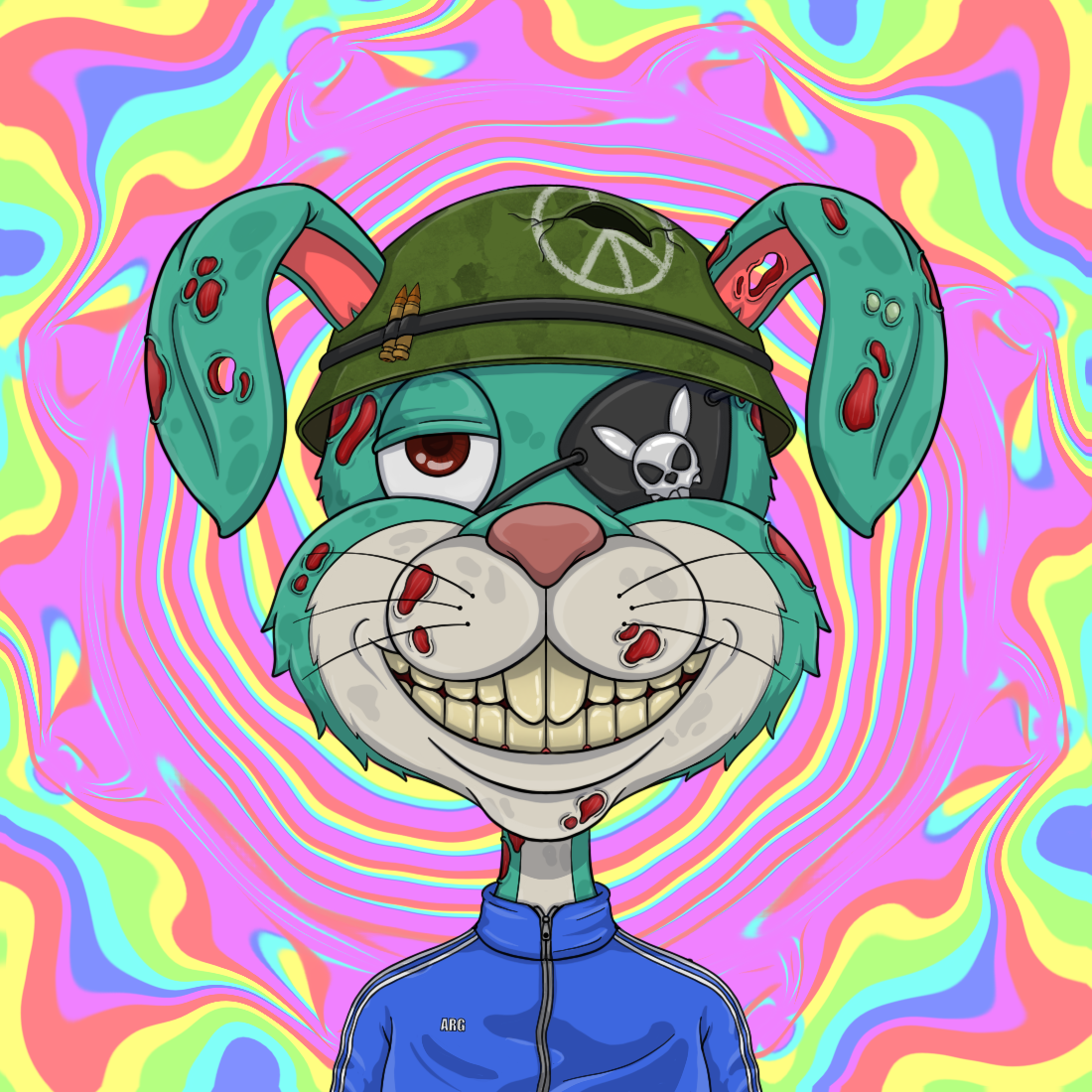 Addict Rabbit Gang 1201 NFT on Algorand