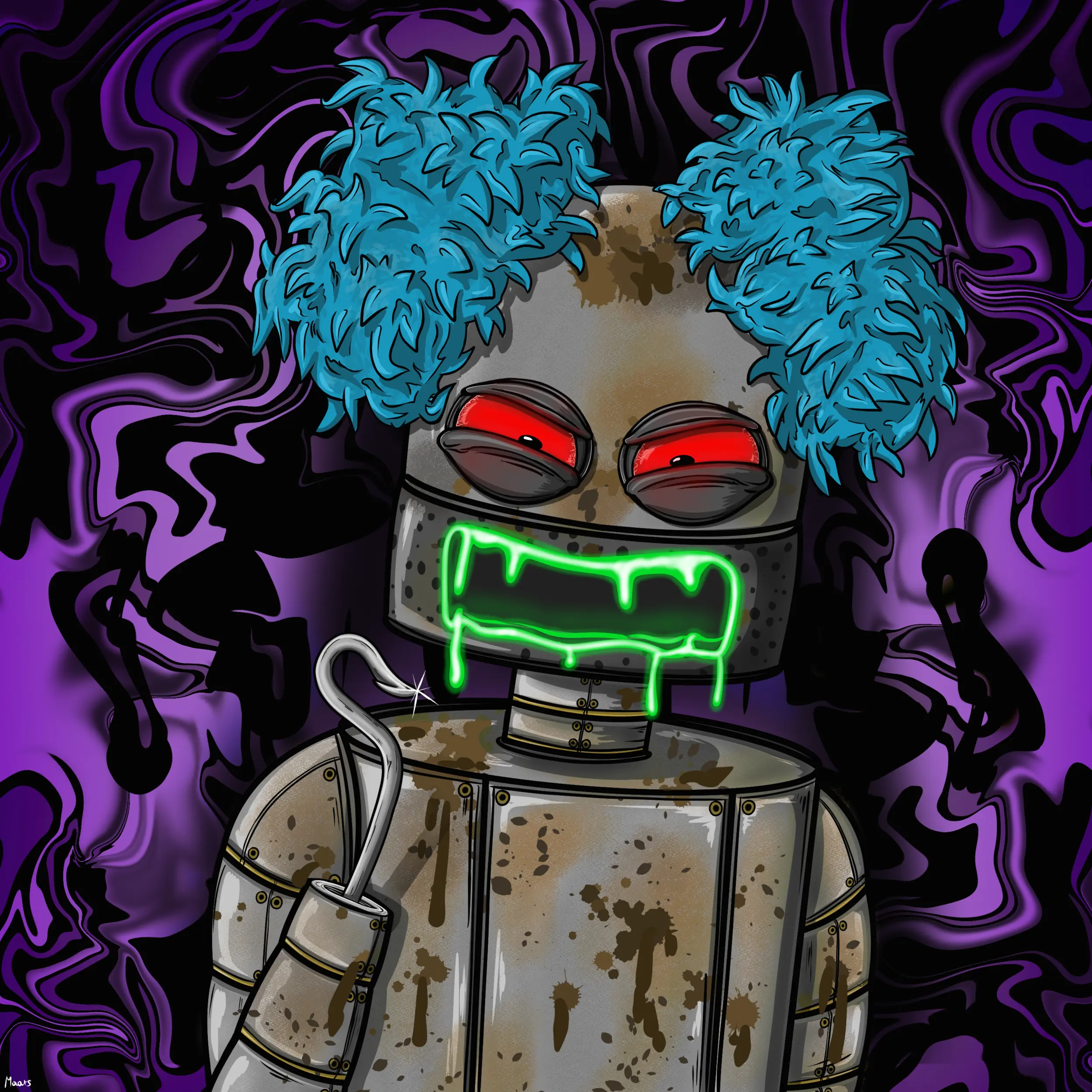Mental Marvin #2524 NFT on Algorand