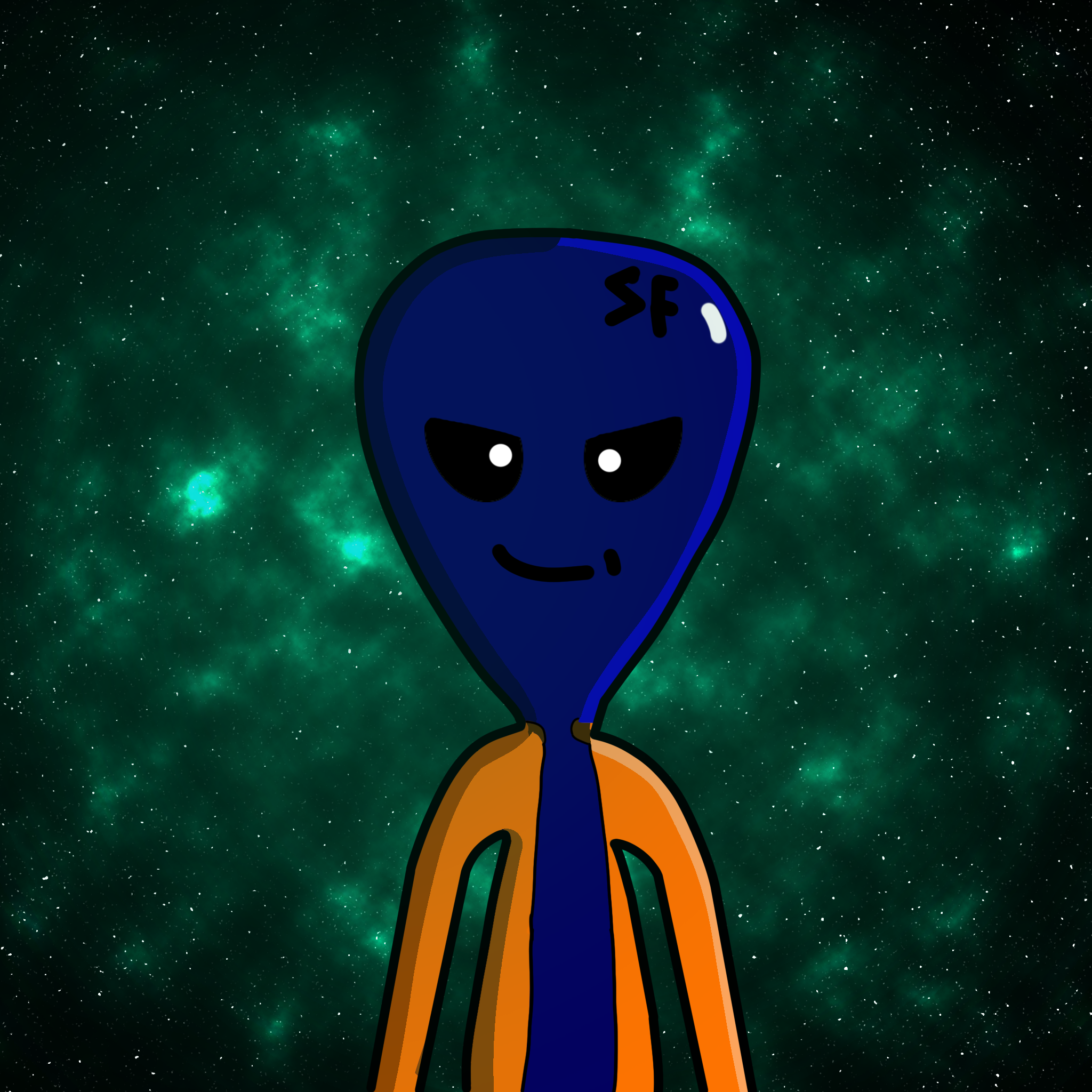 SpaceFriend #37 NFT on Algorand