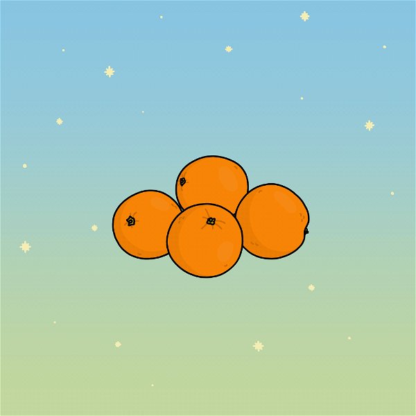 An image of 4 Oranges