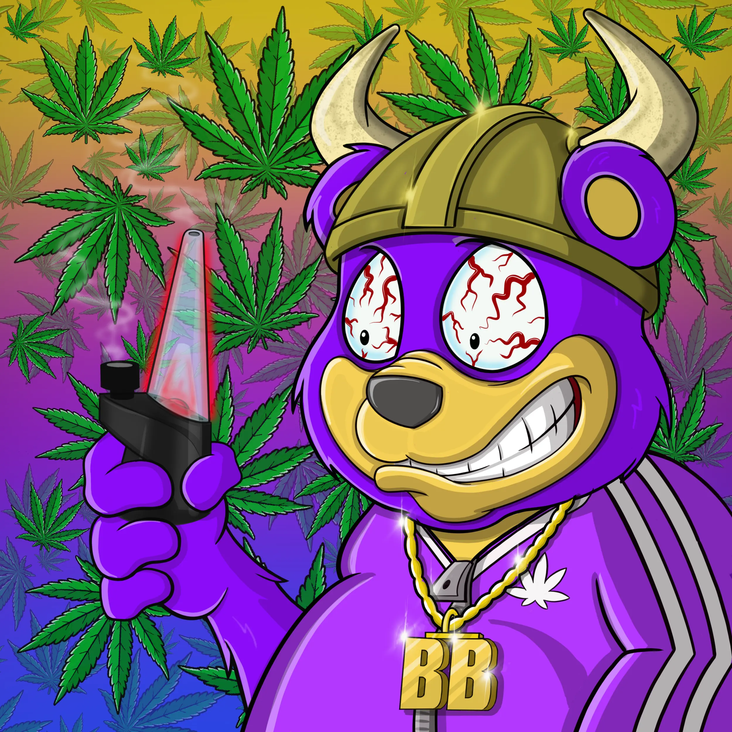 Burnin Bears #1726 NFT on Algorand