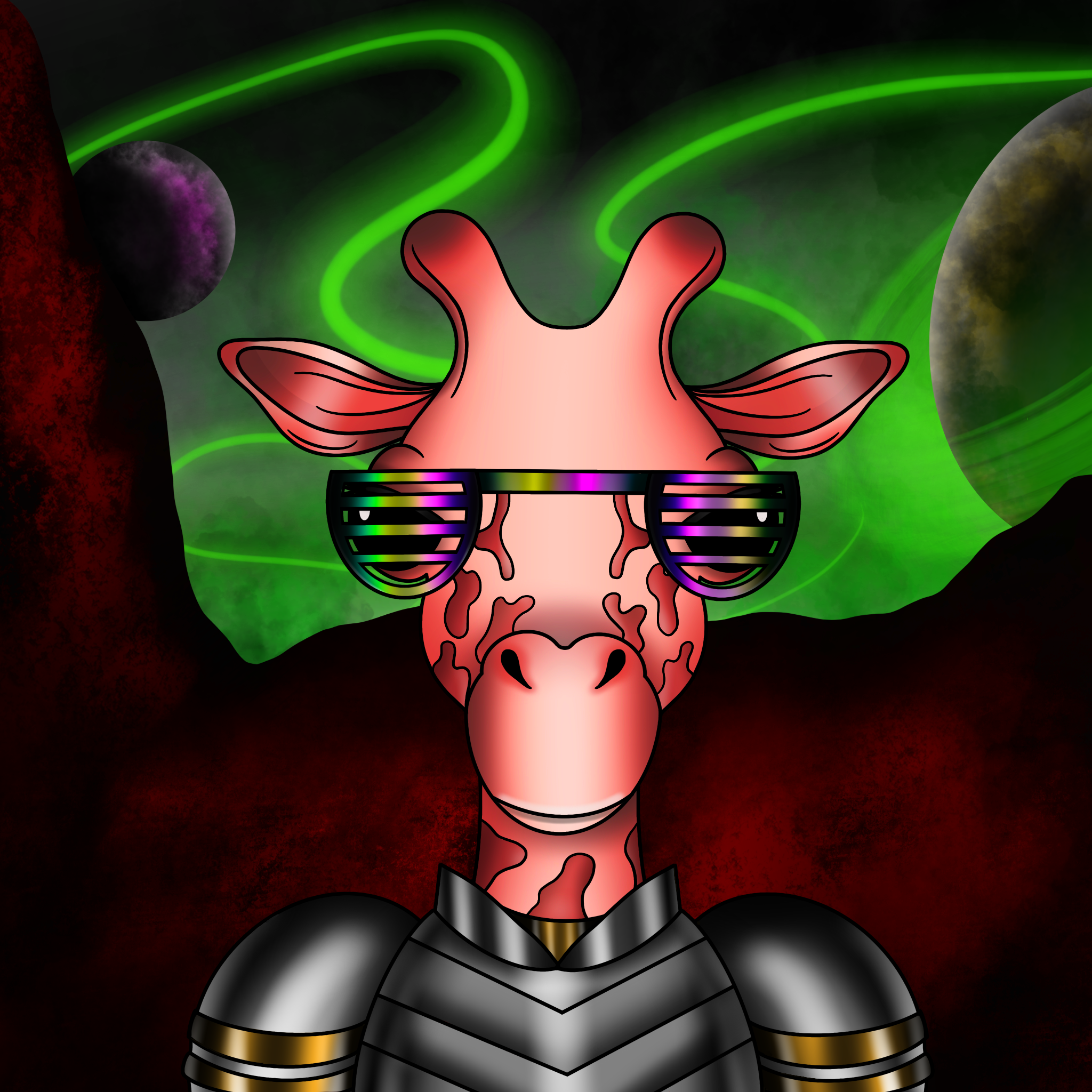 Cool Giraffe Gen2 #032 NFT on Algorand
