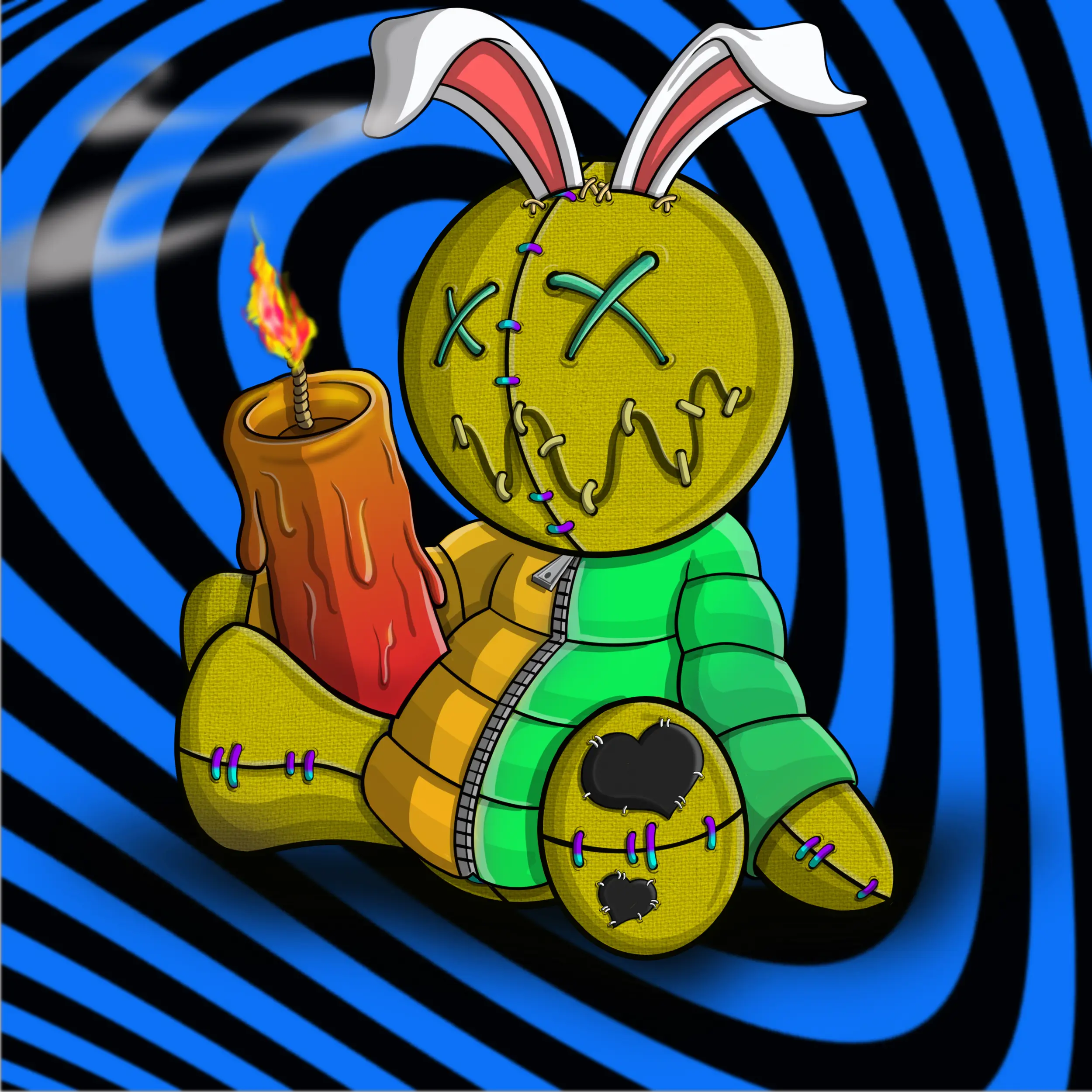 Trippy Stitch #272 NFT on Algorand