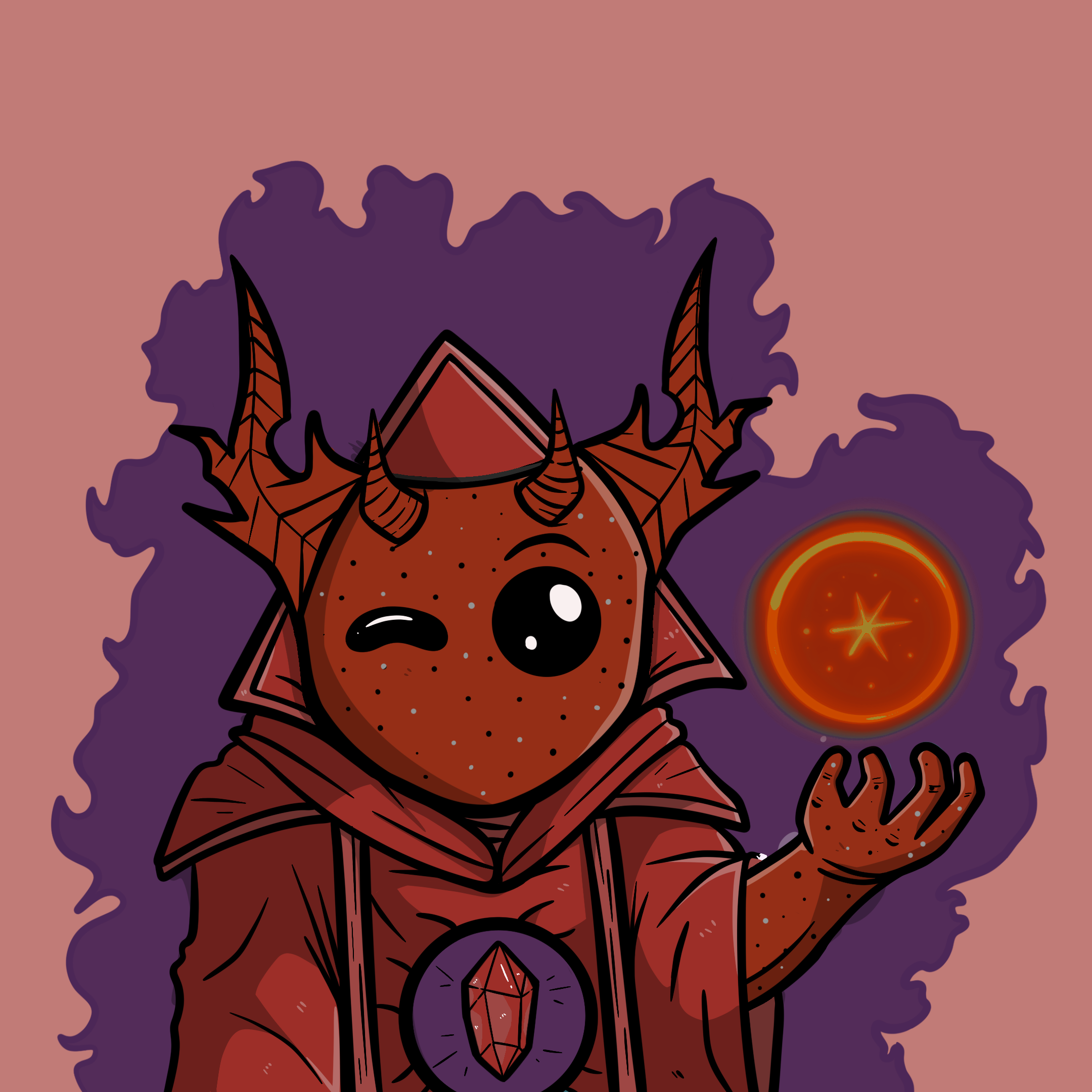 Vivip Wizard #0033 NFT on Algorand