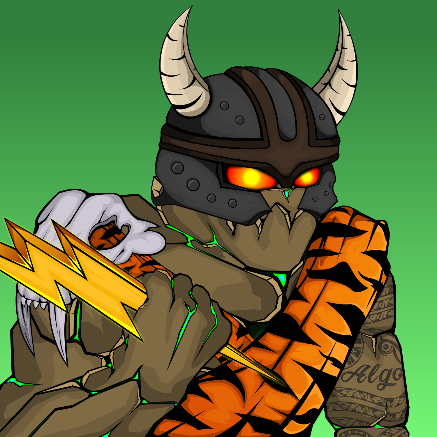 KRAX THE ALGOLEM 611 NFT on Algorand