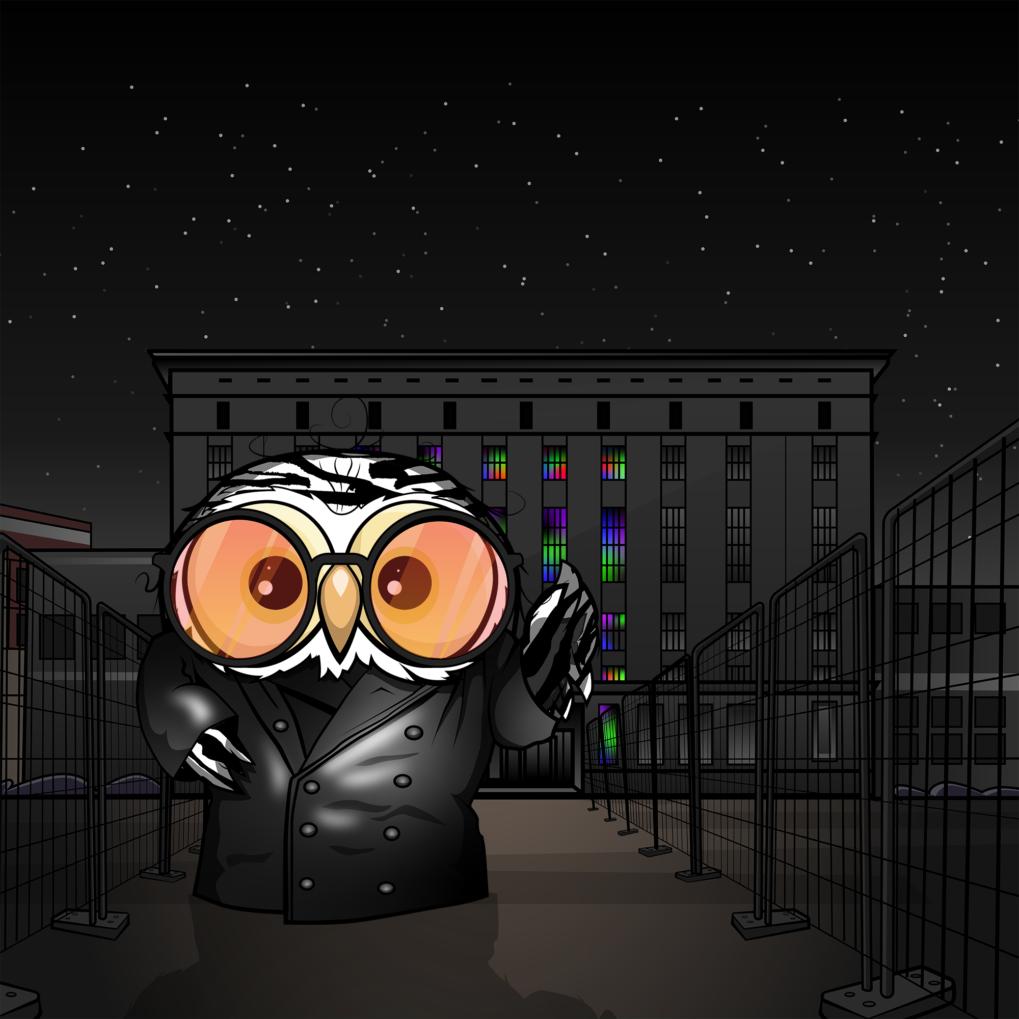 cryptOOwl 107 NFT on Algorand