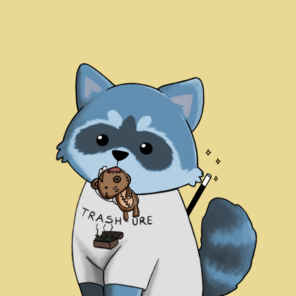 Raccoon #788 NFT on Algorand