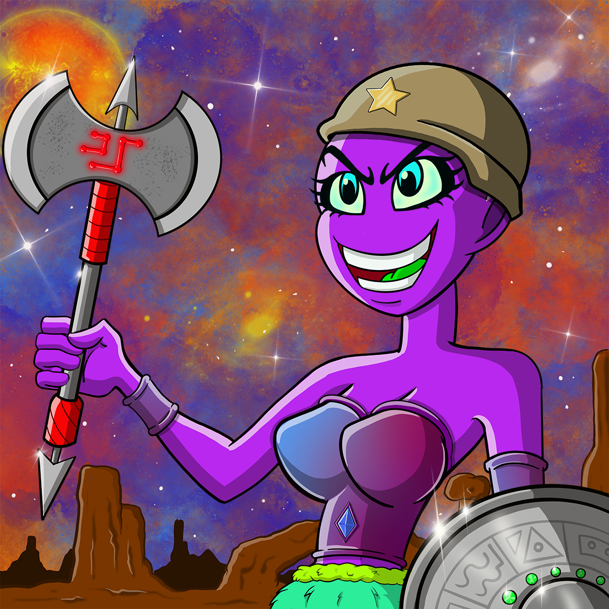 Incognito Alien Club GEN2 #1 NFT on Algorand