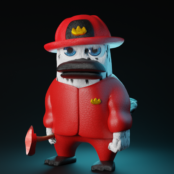 An image of #030 Firefighter Platypus