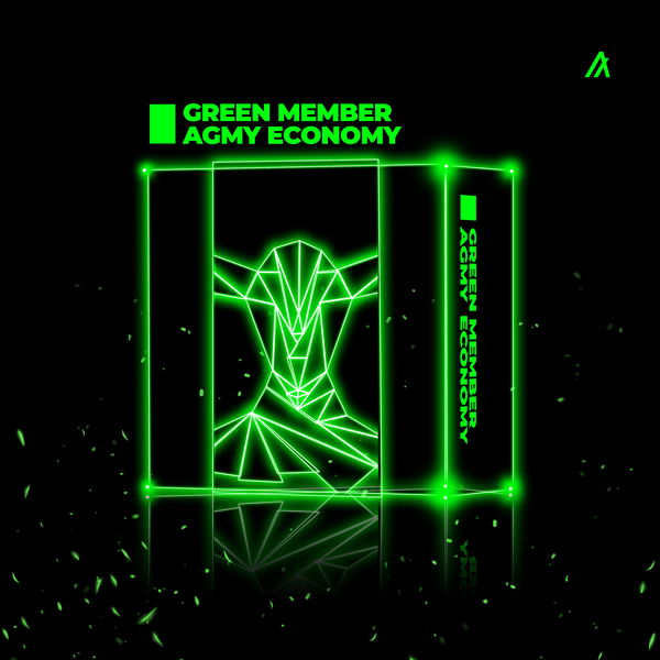 An image of AGMY Membership Box Green Glow