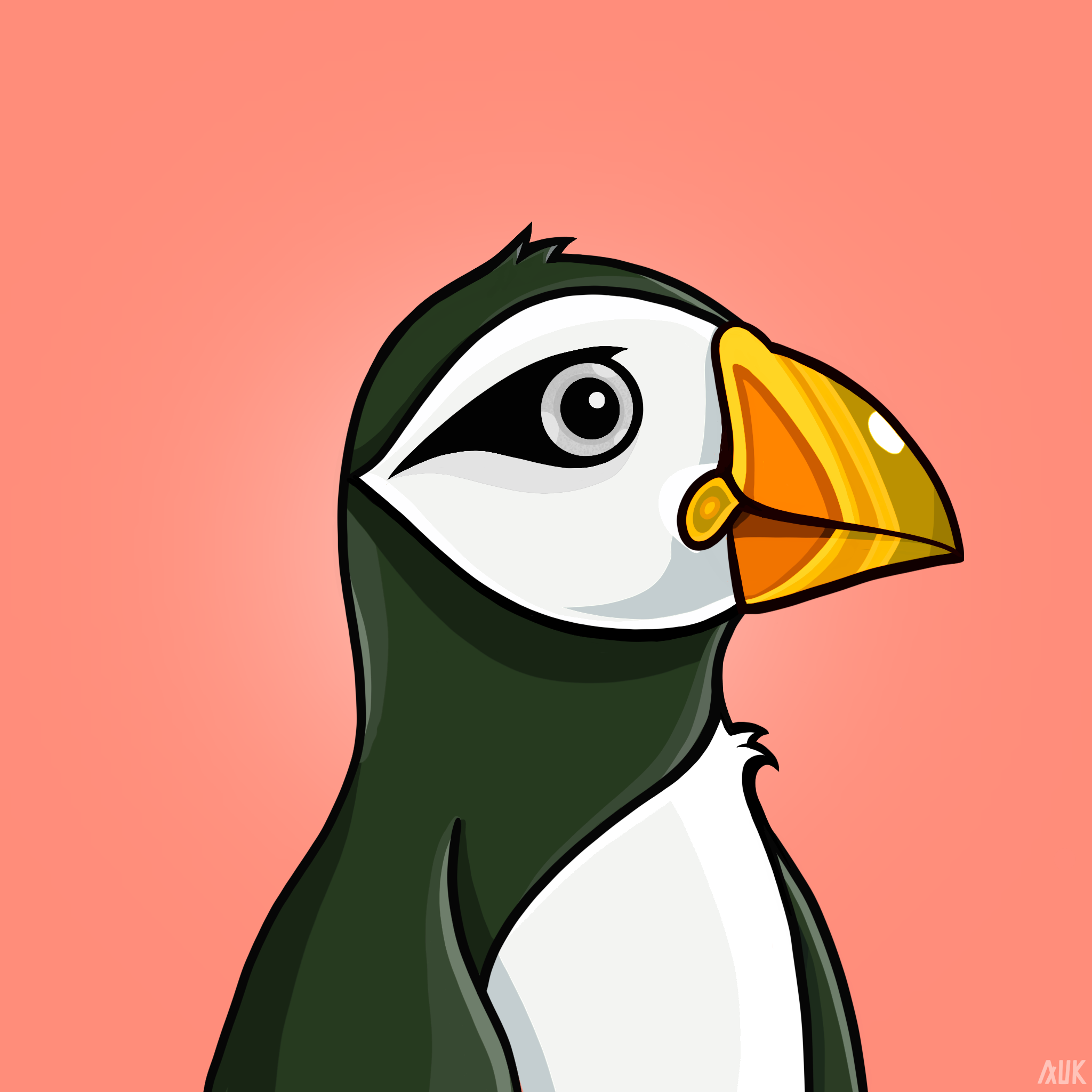Poppin Puffins #5261 NFT on Algorand