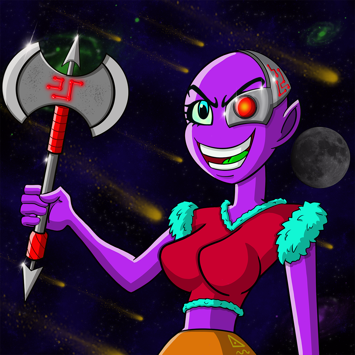 Incognito Alien Club GEN2 #228 NFT on Algorand