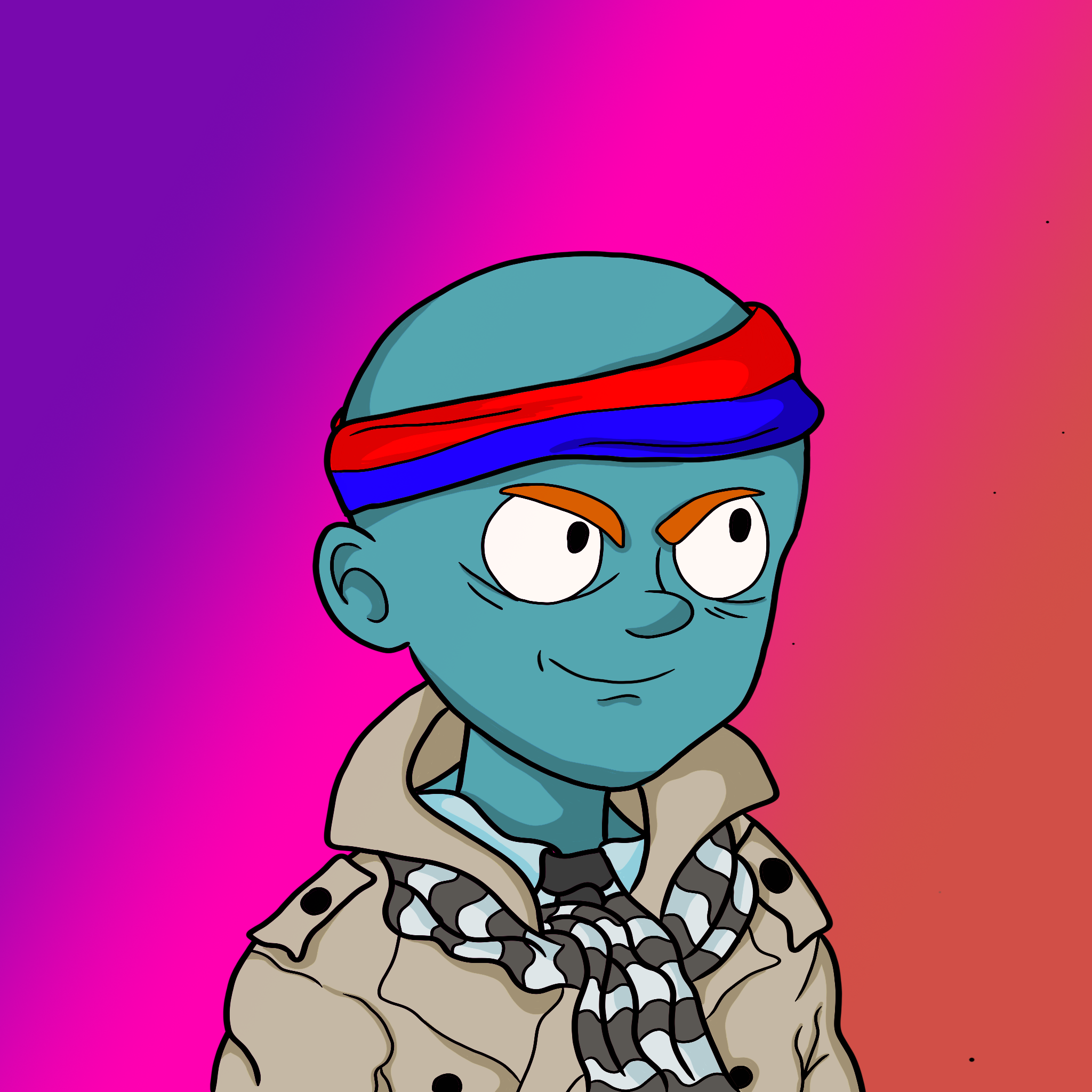 AlgoFace #044 NFT on Algorand