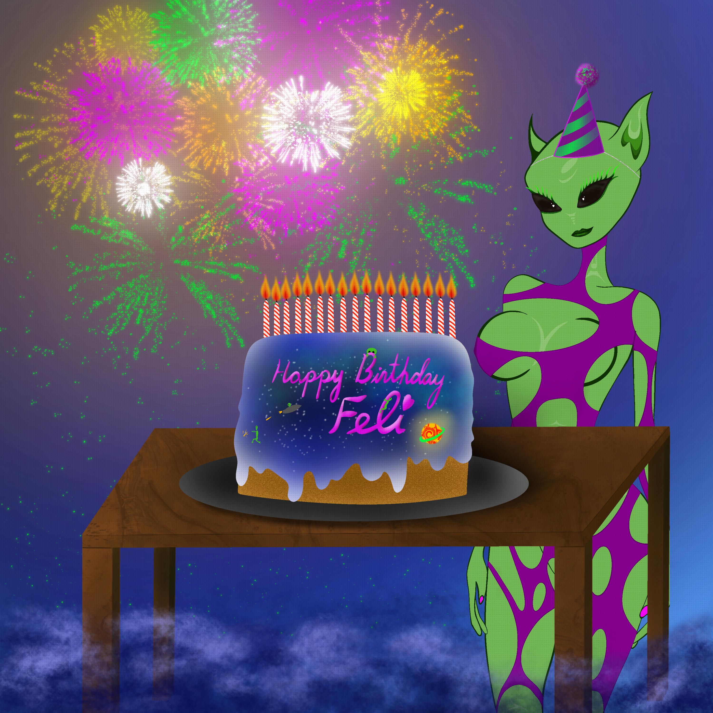 Feli’s Solar Return ‘24 NFT on Algorand
