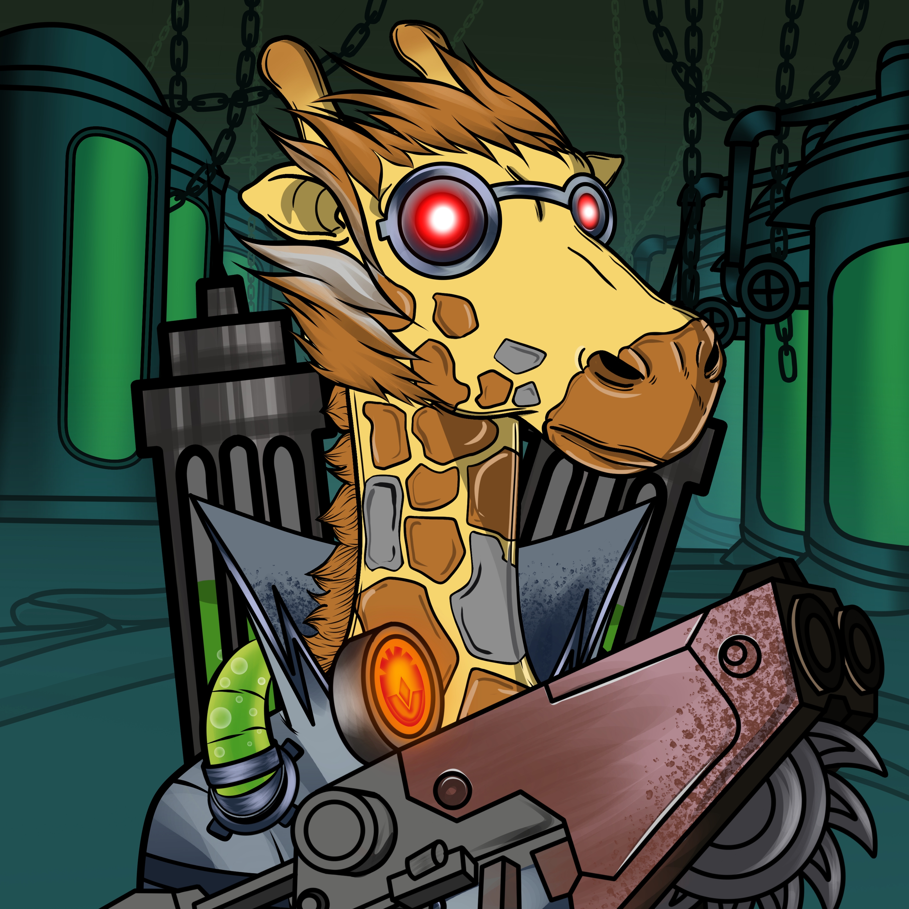 G-raffe #135 - Special G NFT on Algorand