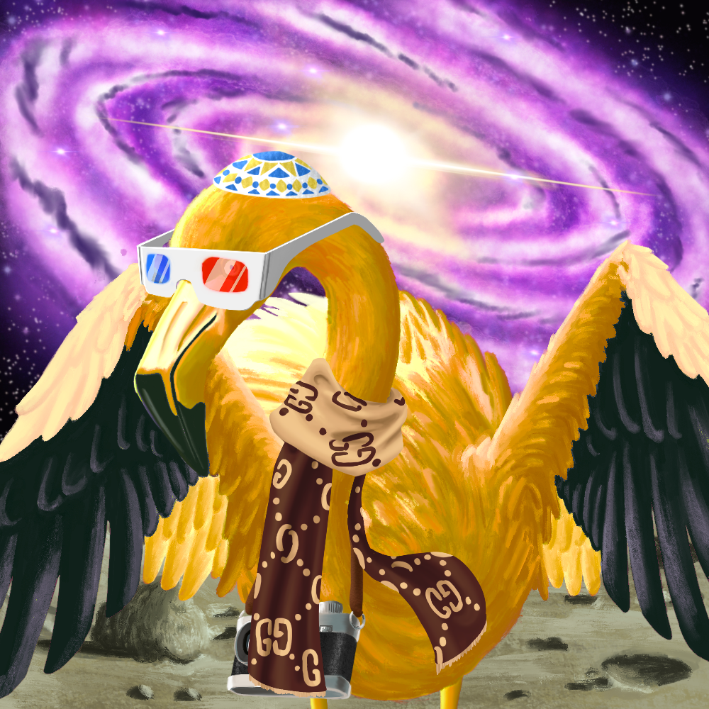 Rly Rly Rich Flamingo #39 NFT on Algorand