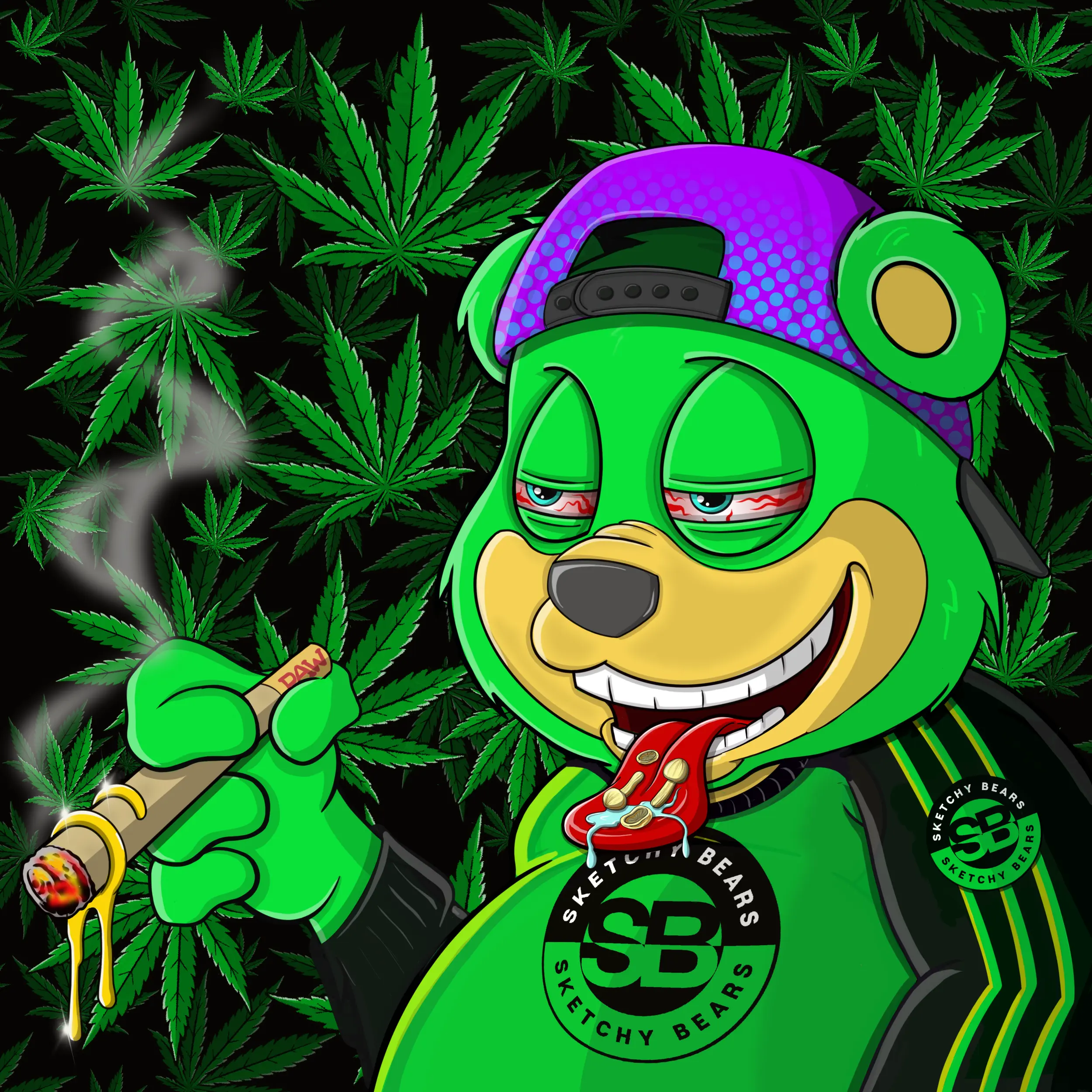 Burnin Bears #1571 NFT on Algorand