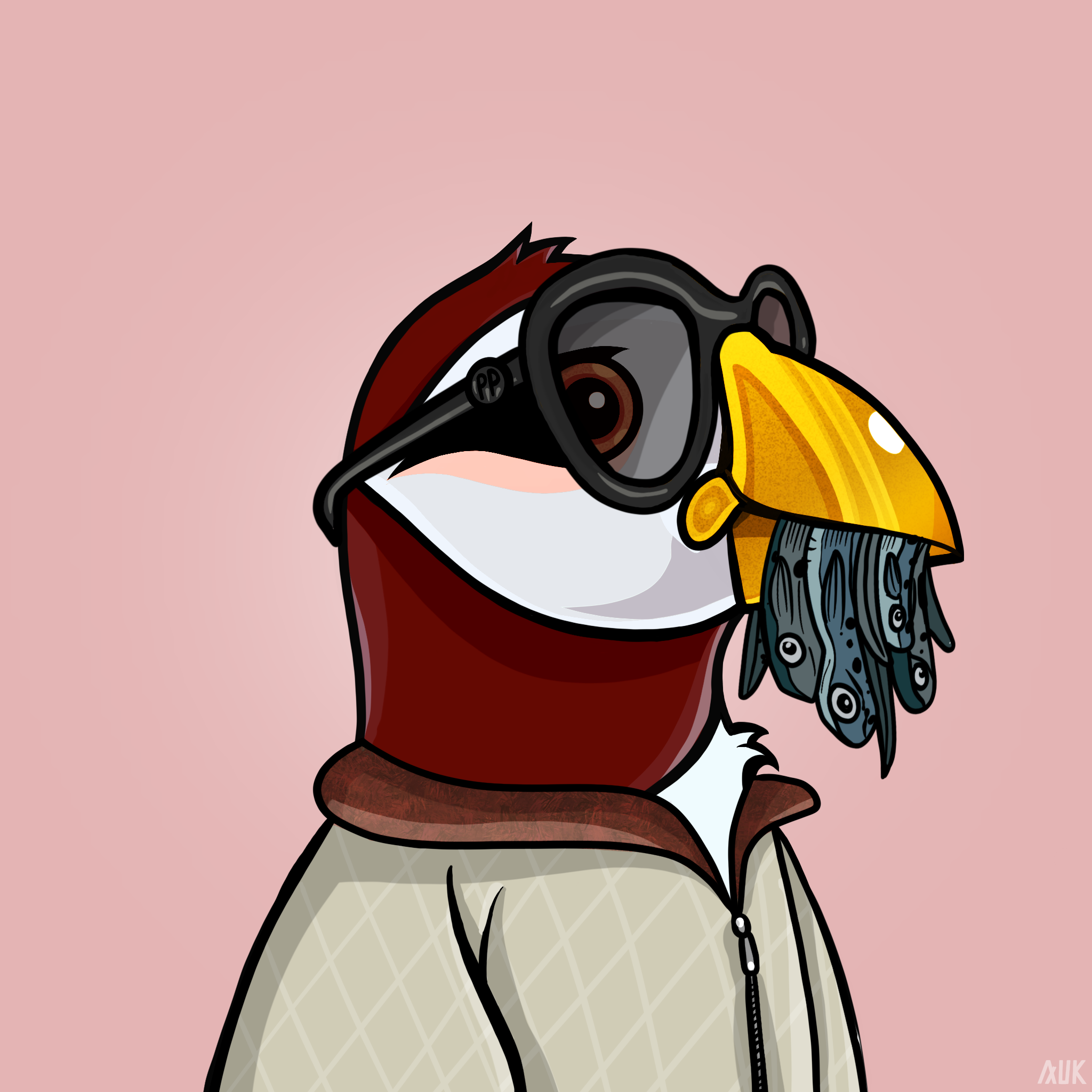 Poppin Puffins #227 NFT on Algorand