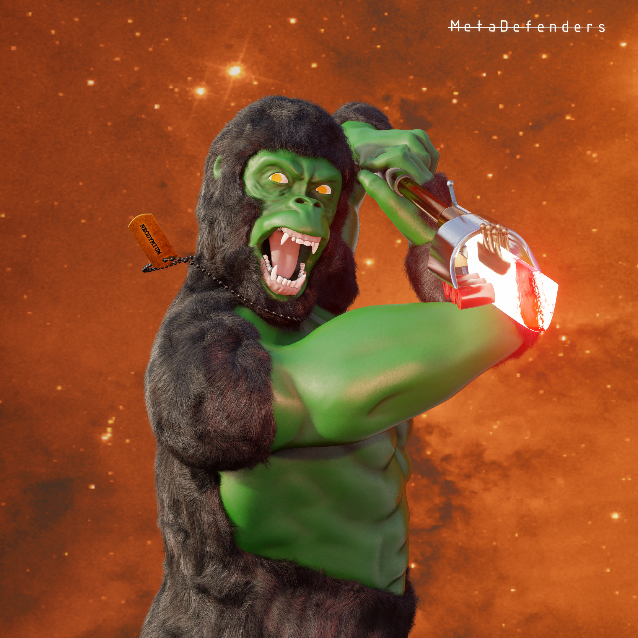 MetaDefender#64 NFT on Algorand