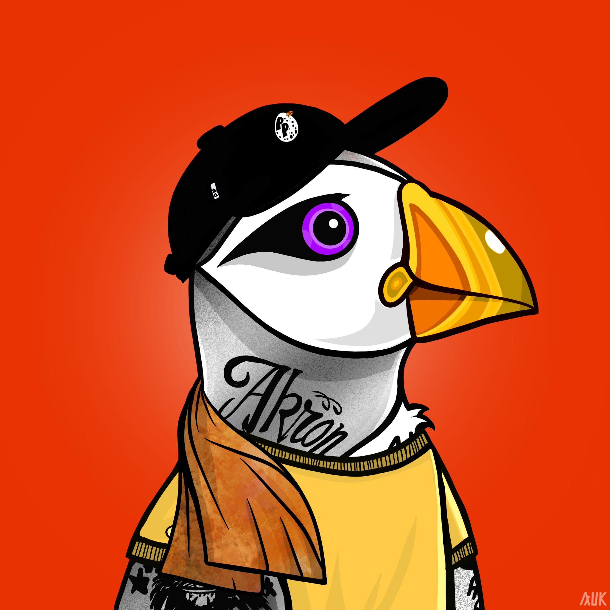 Poppin Puffins #6014 NFT on Algorand