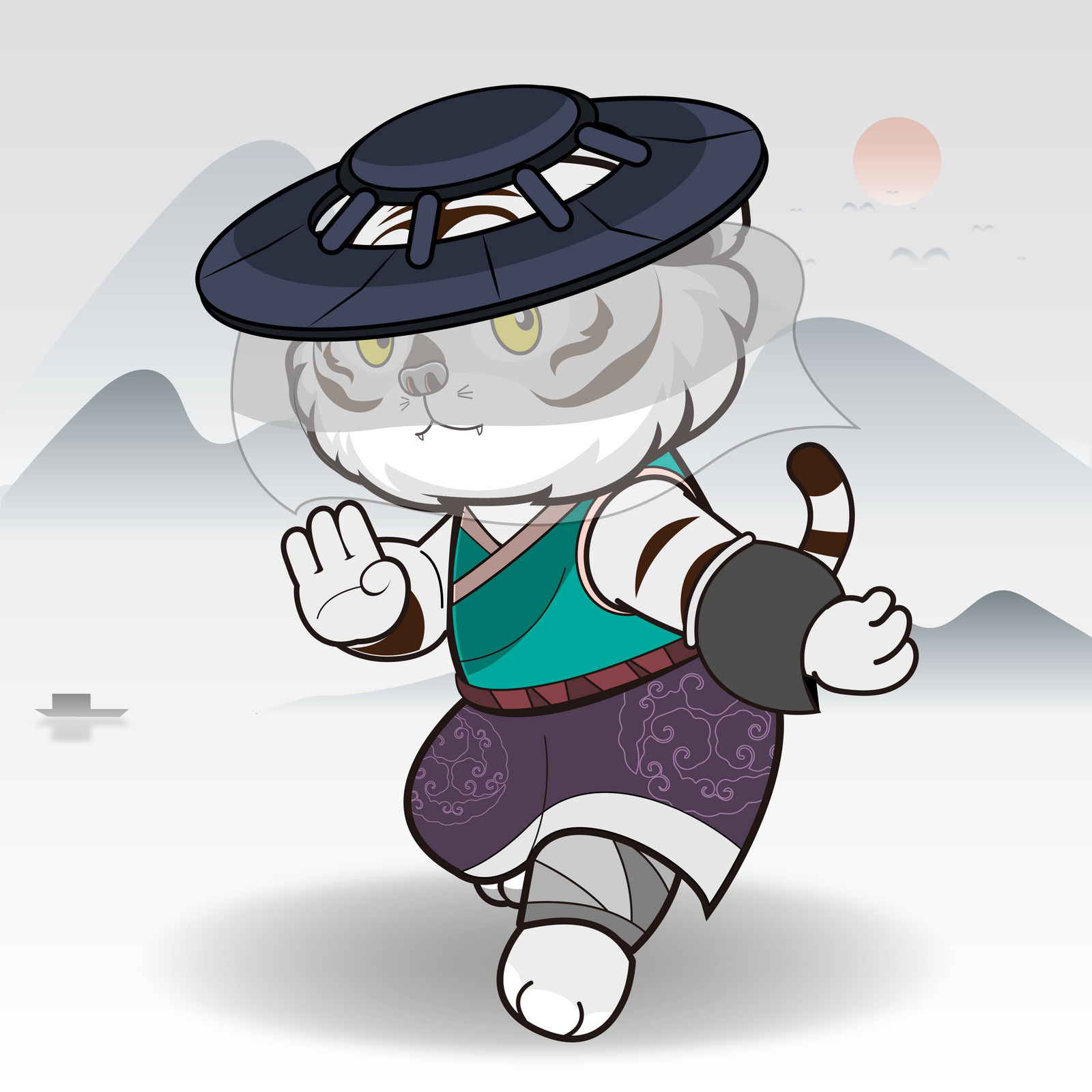 Wushu Chi #1129 NFT on Algorand