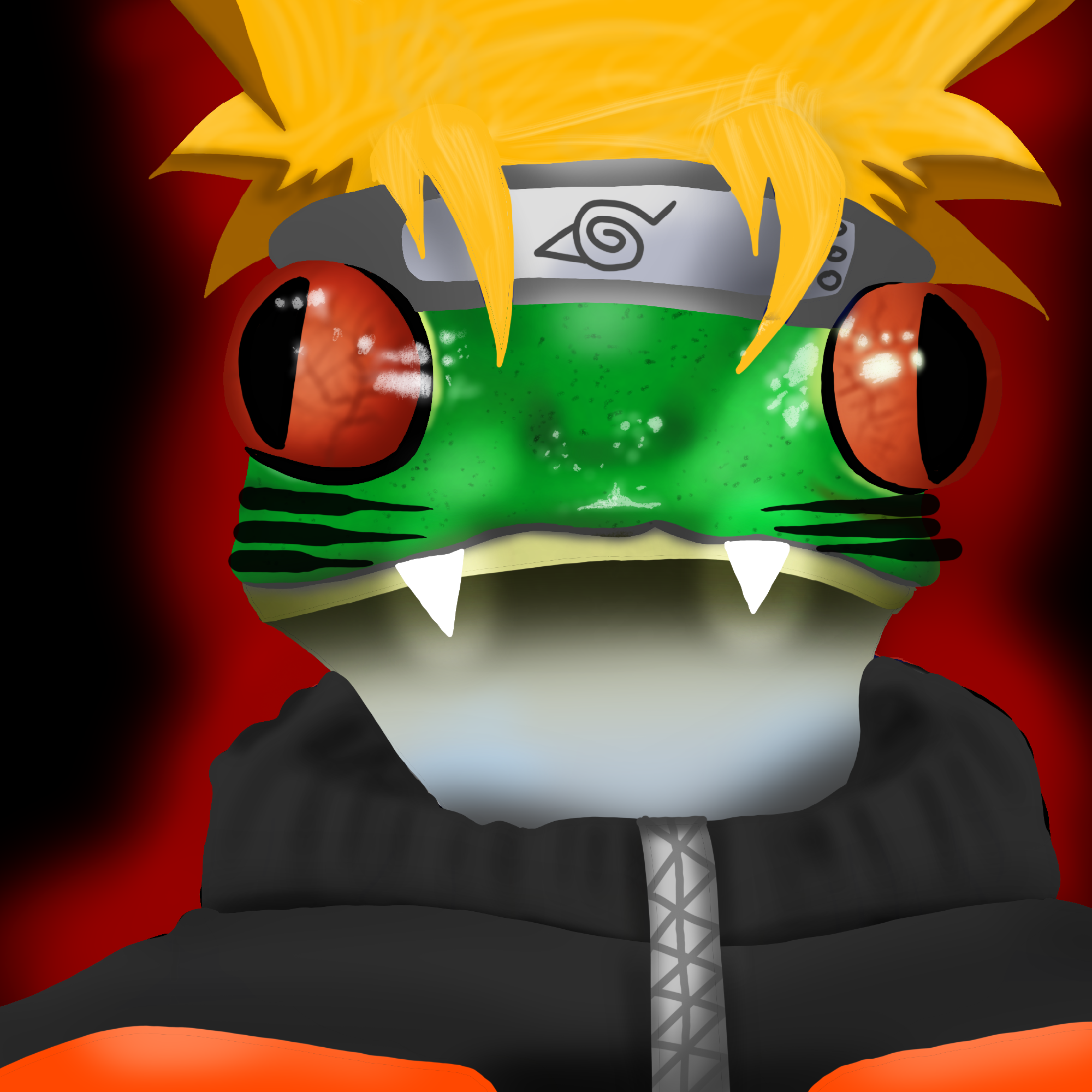 FroggyPersonality Naruto Glow NFT on Algorand