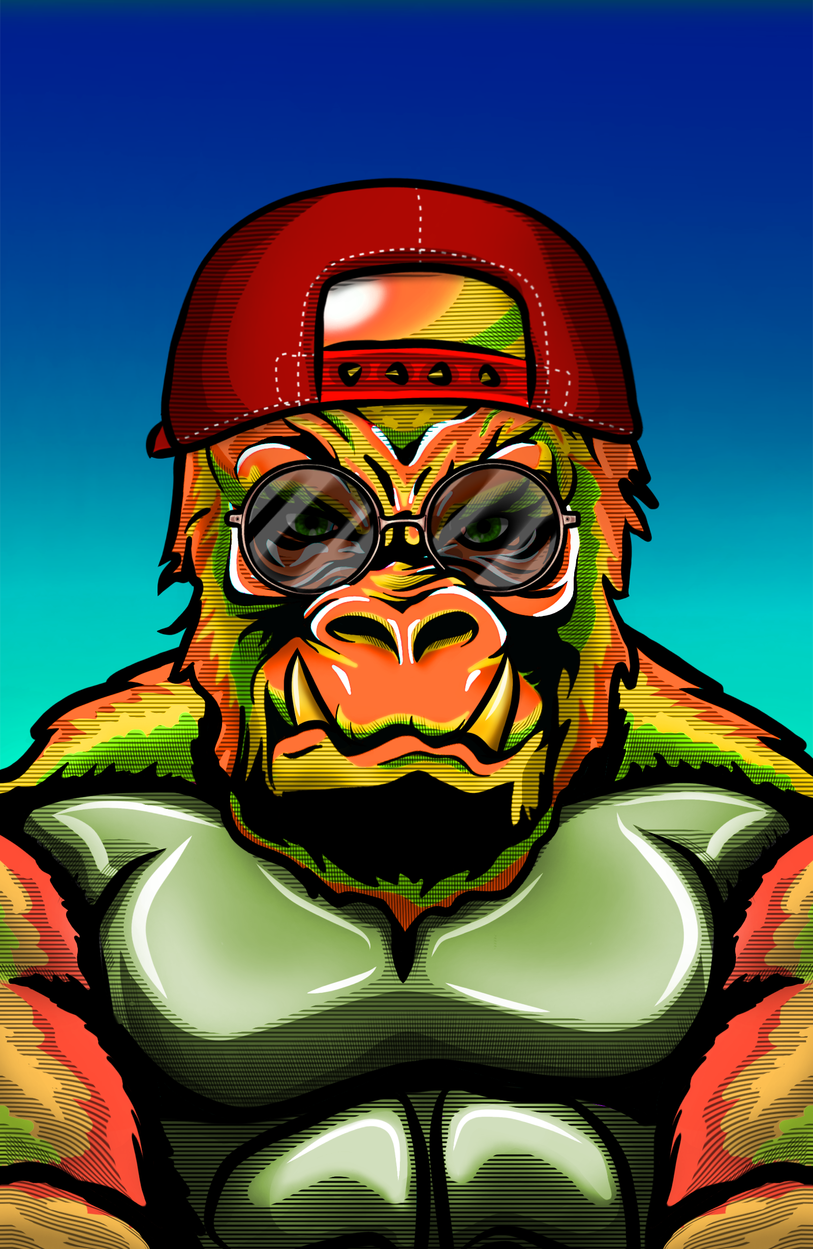 Gangster Gorilla 365 NFT on Algorand