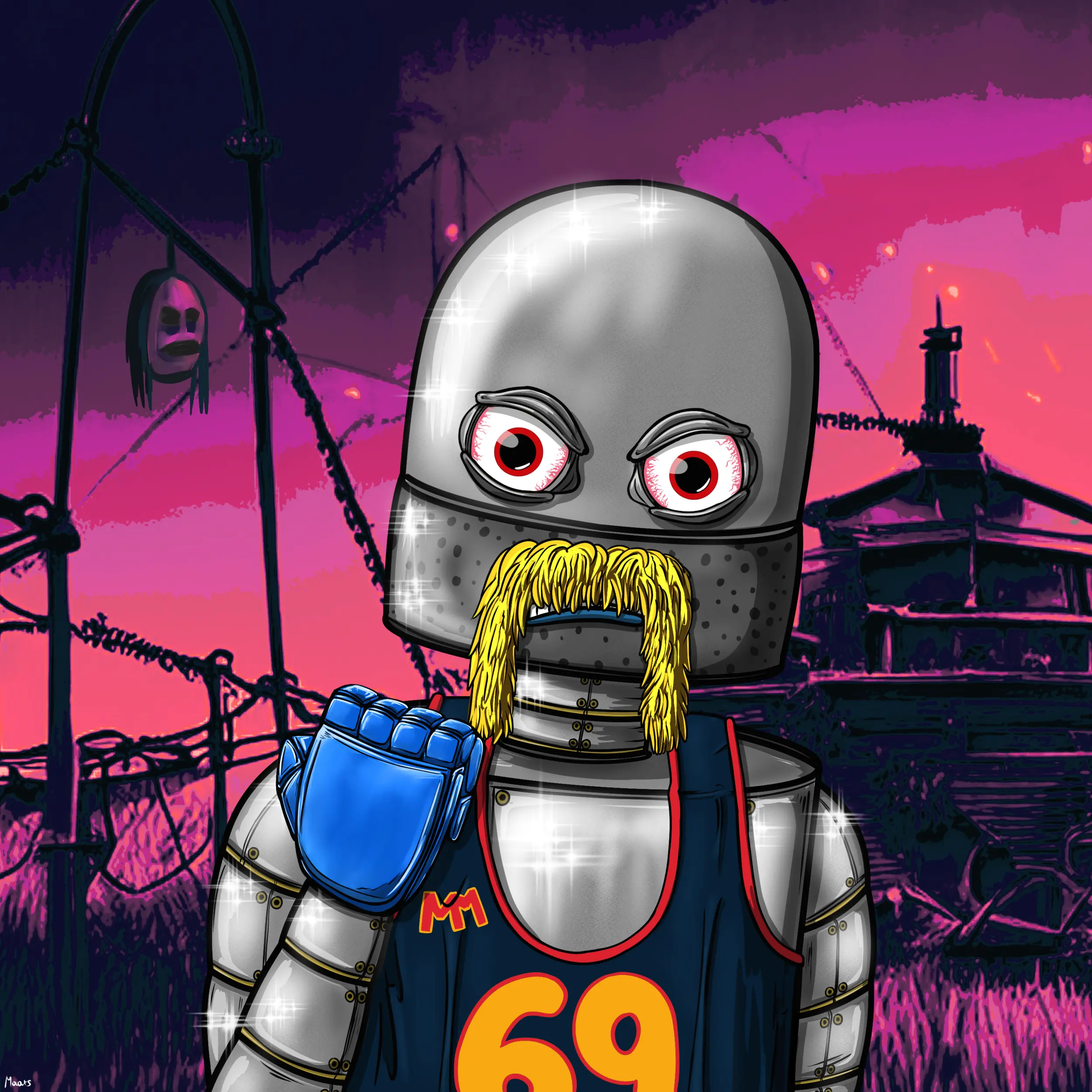 Mental Marvin #2977 NFT on Algorand