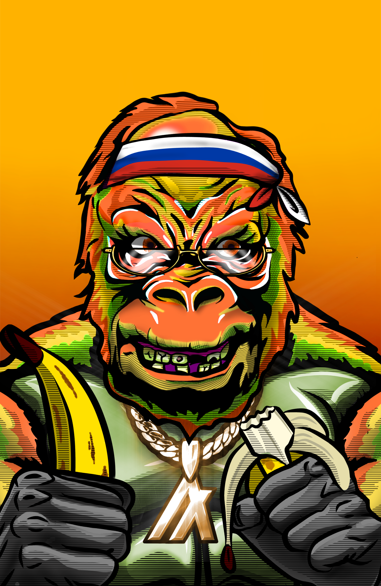 Gangster Gorilla 685 NFT on Algorand