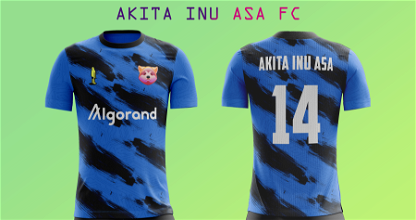 Akita Inu ASA FC Home kit #14