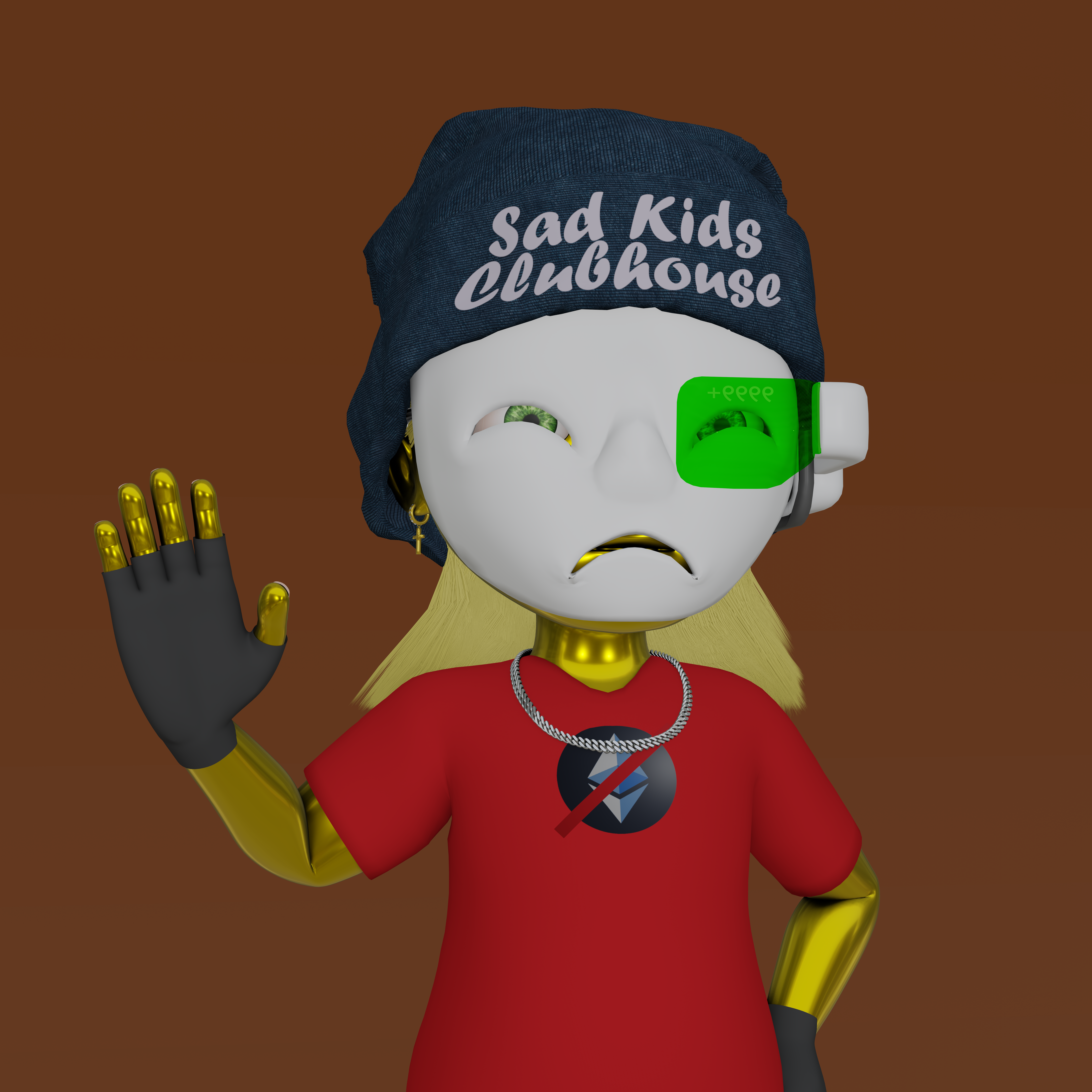 SadBoy-027 NFT on Algorand