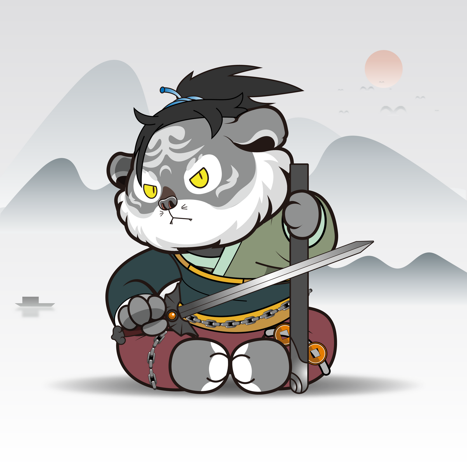 Wushu Chi #1280 NFT on Algorand