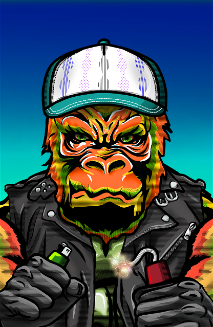 Gangster Gorilla 2468