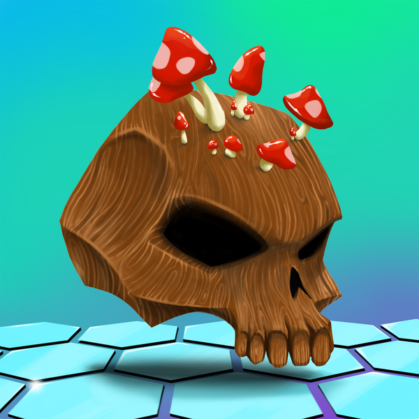 An image of AlgoSeas Skull #20