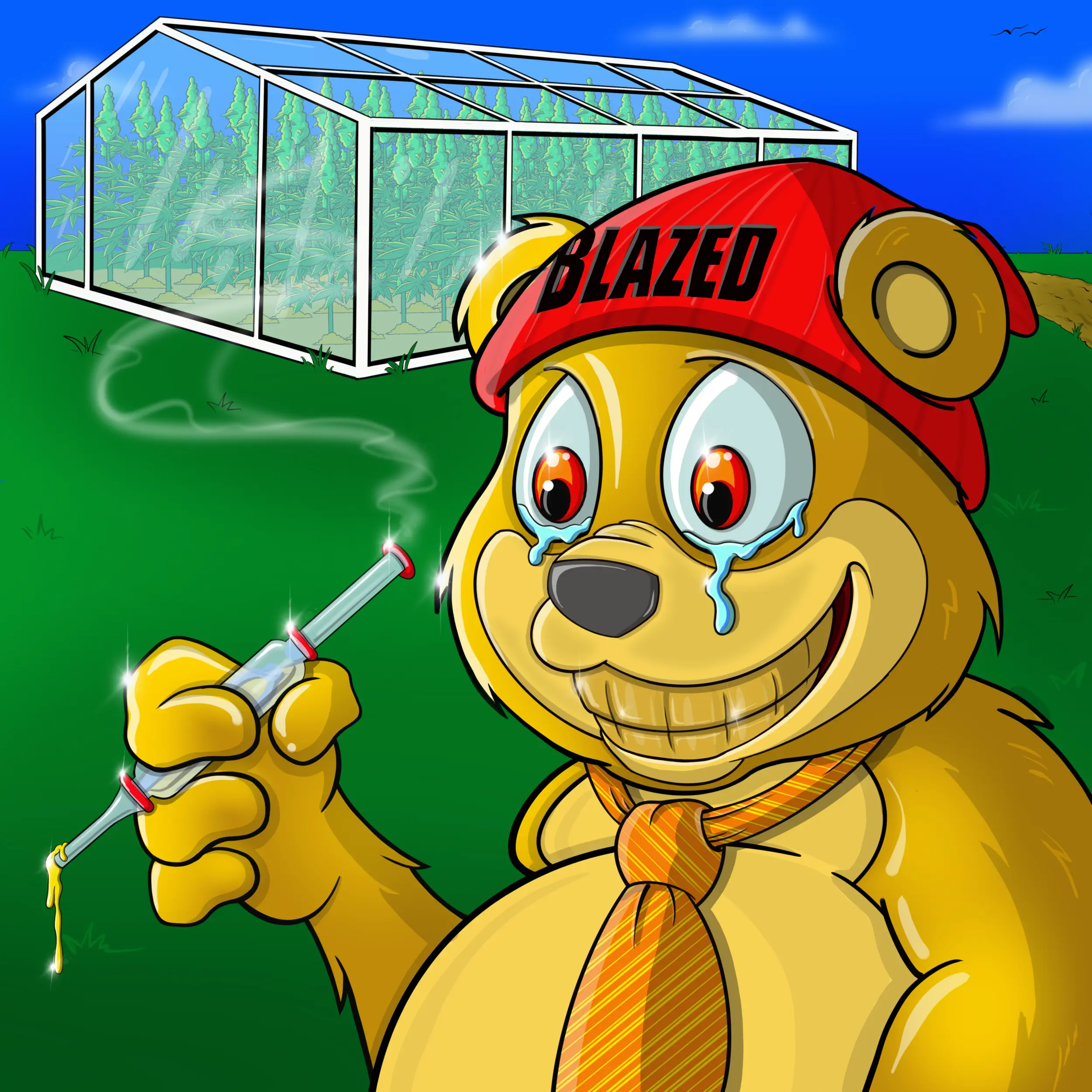 Burnin Bears #2035 NFT on Algorand