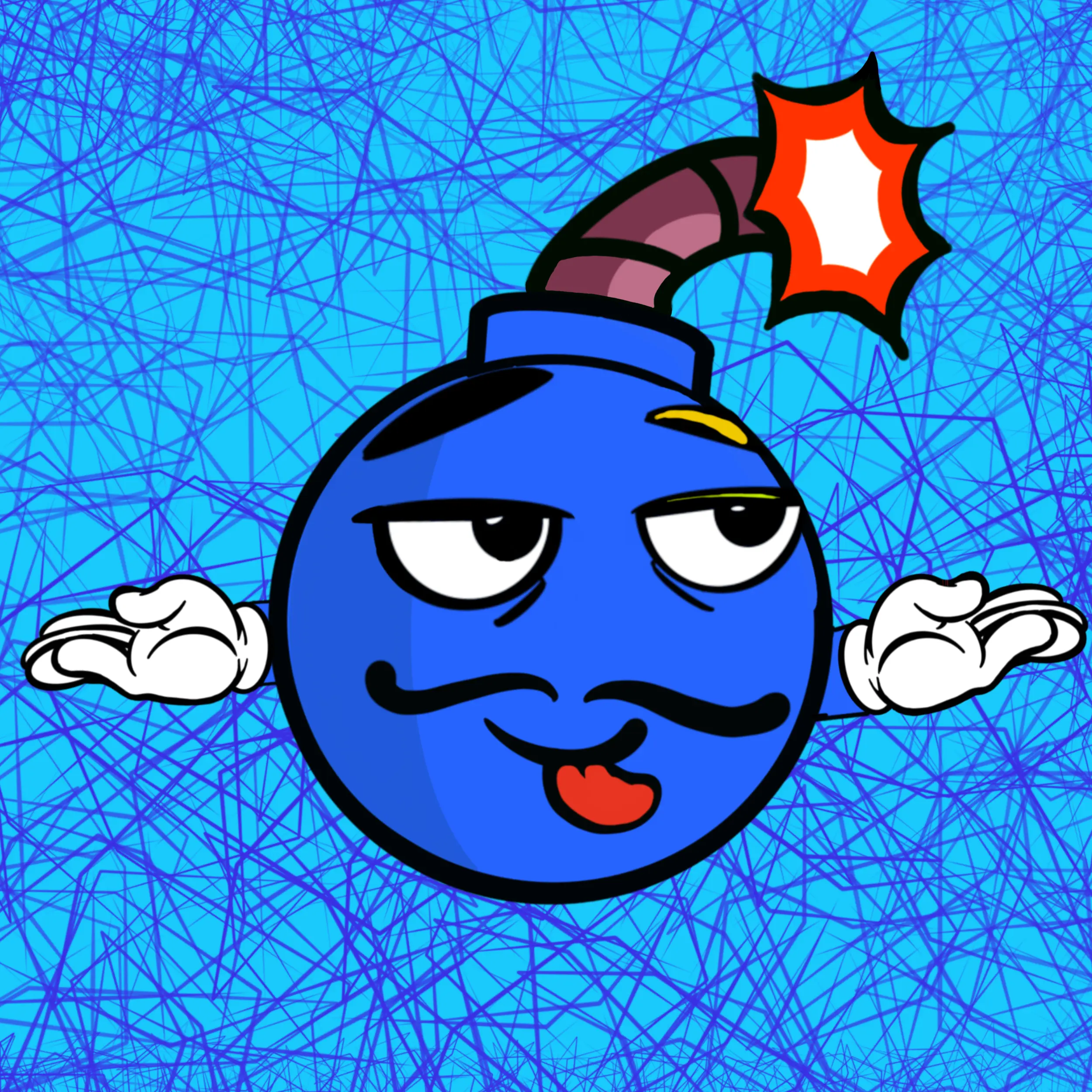 Crypto Bomber Krew #2080 NFT on Algorand