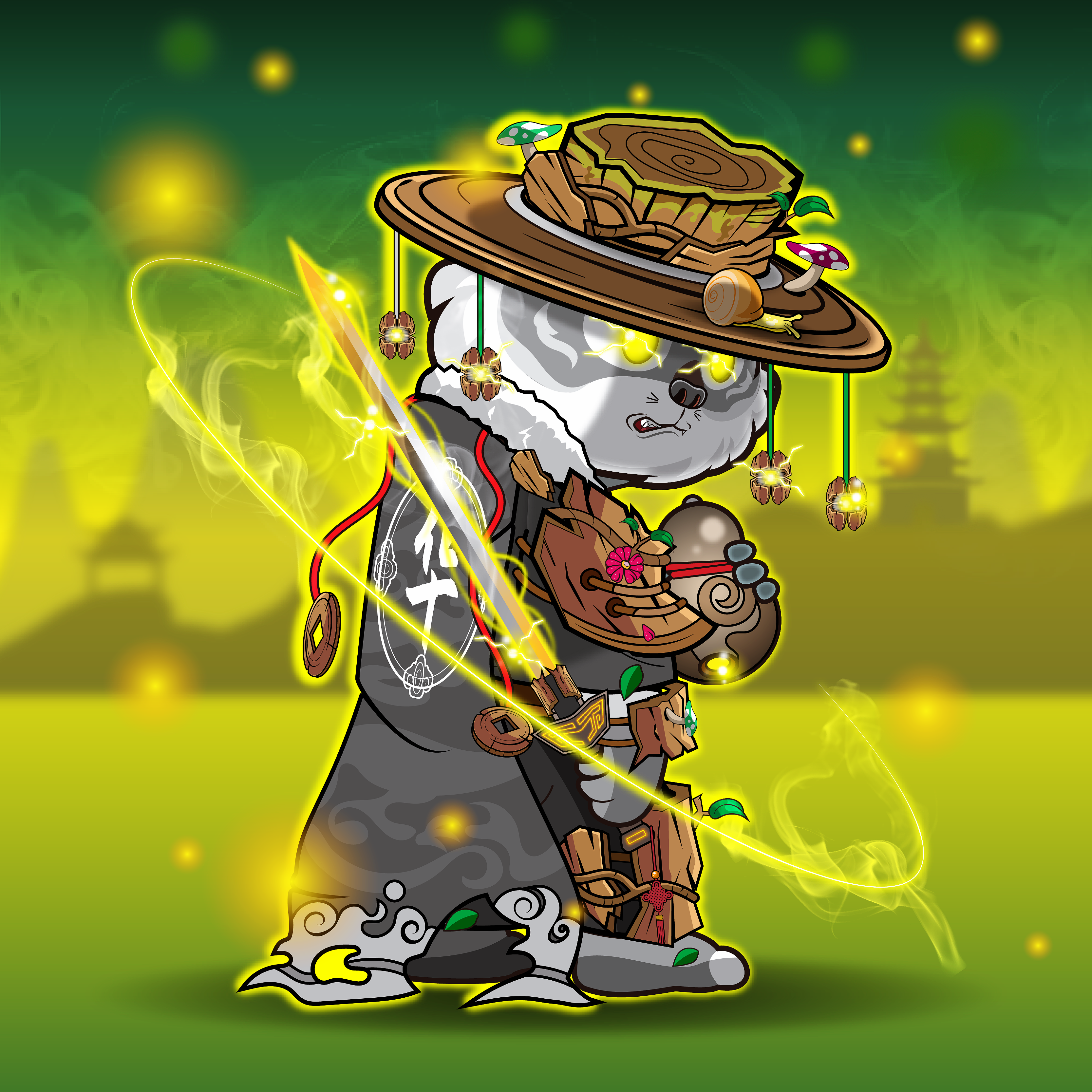 Wushu Chi #0008 NFT on Algorand