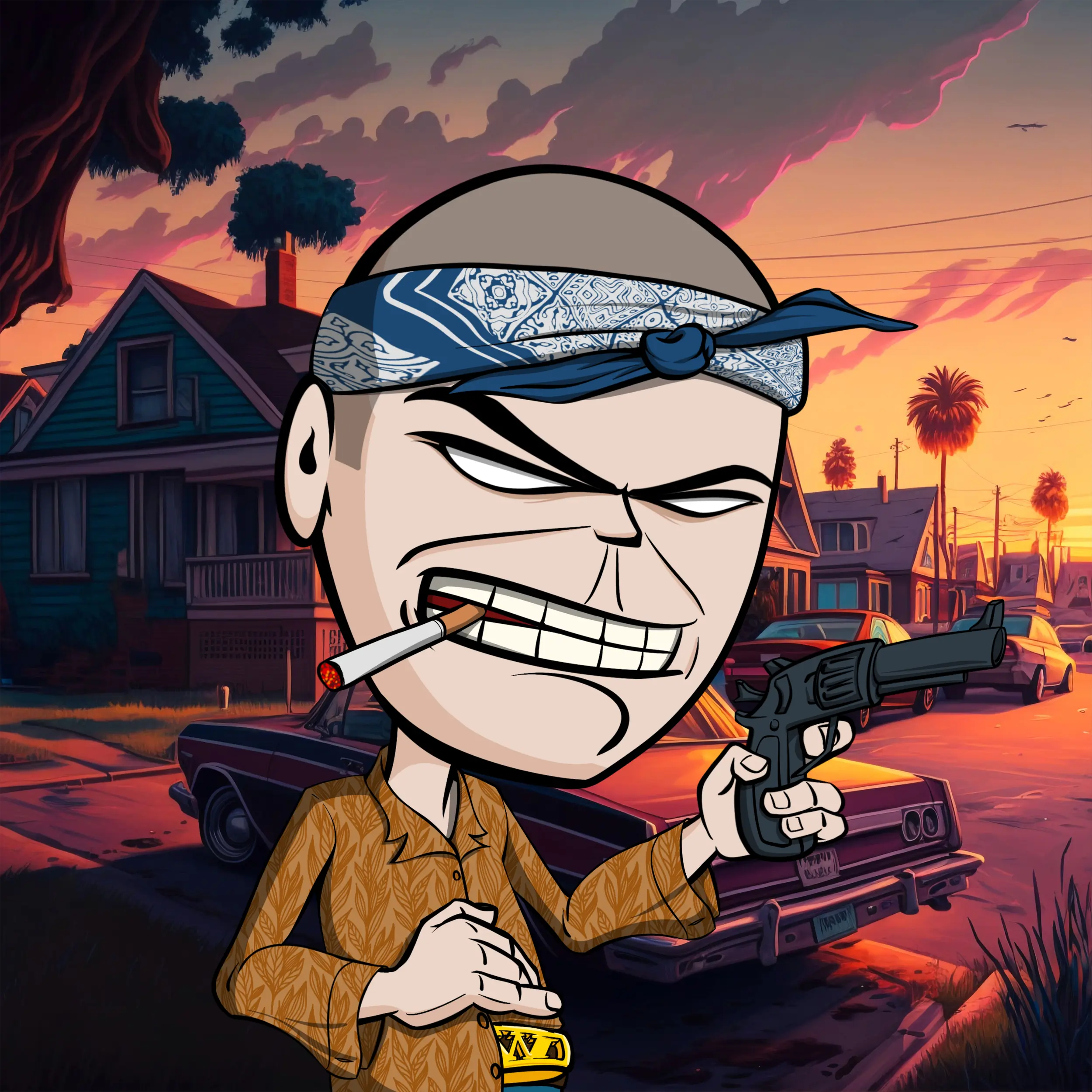 CoolCockGangs #20 NFT on Algorand