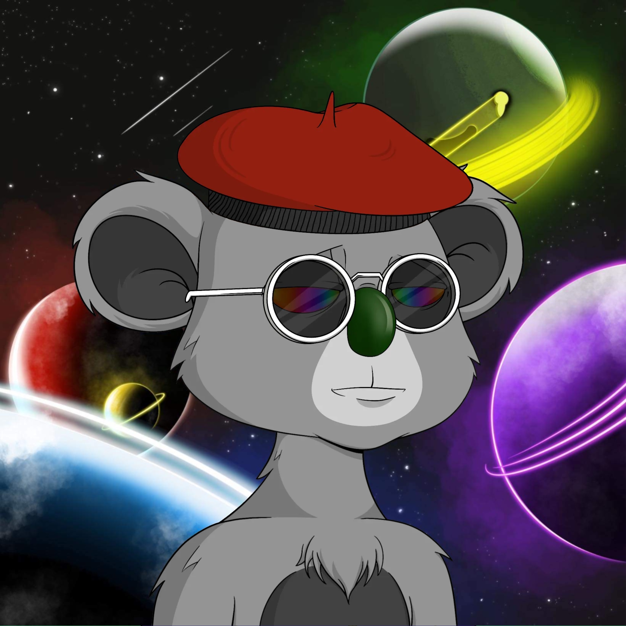 Bad Koala Society #1445 NFT on Algorand