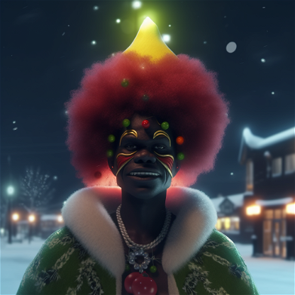 Afro Grinchy