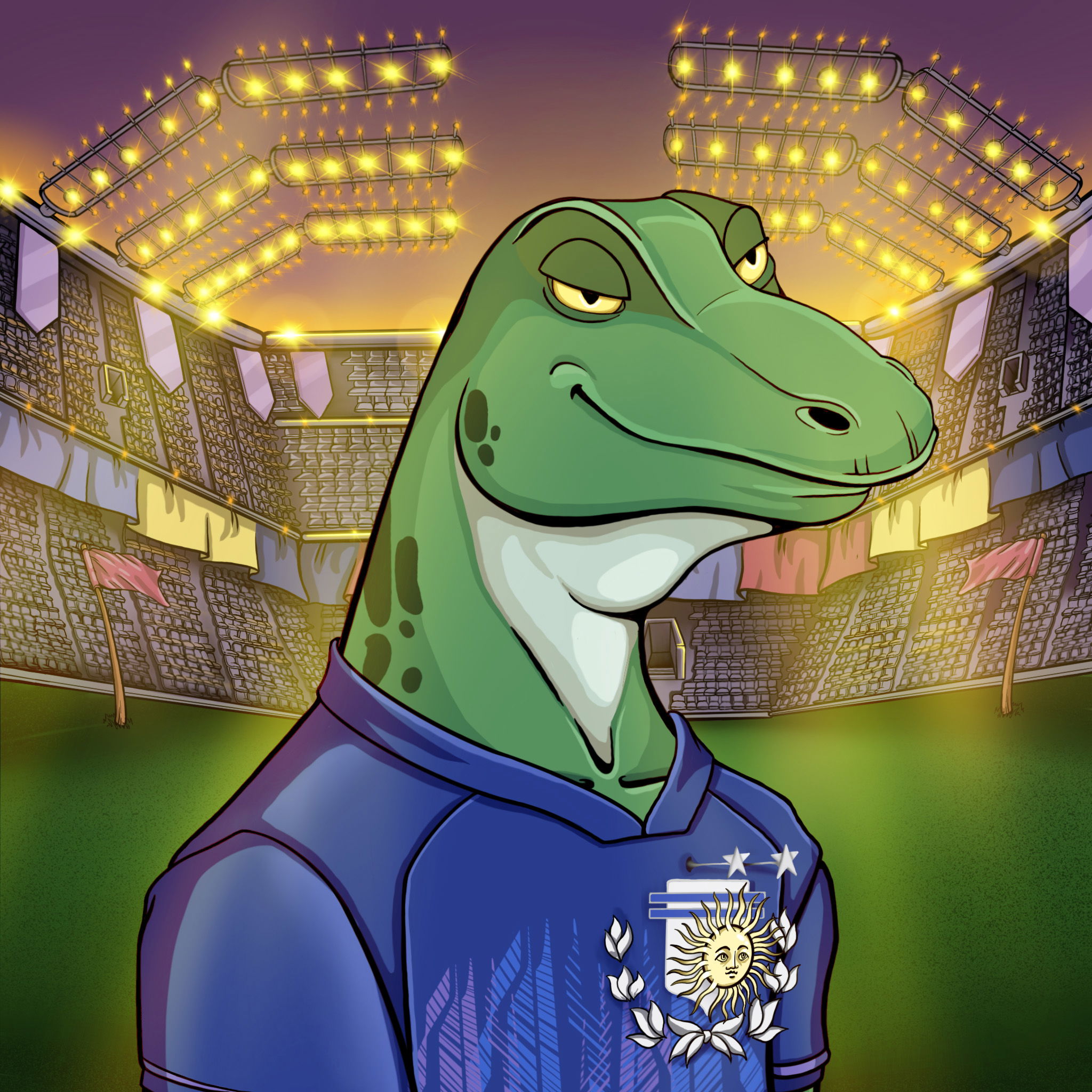 World Cup Goanna 0003 NFT on Algorand