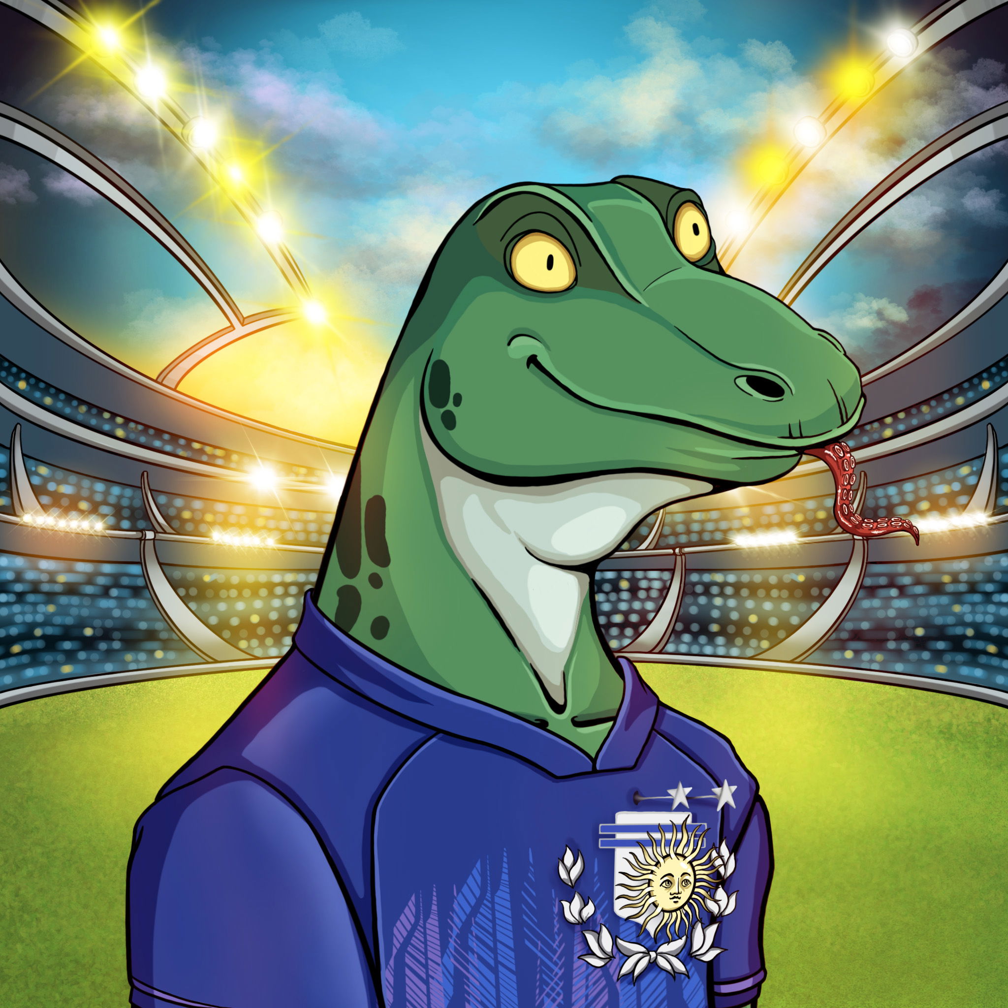 World Cup Goanna 0021 NFT on Algorand